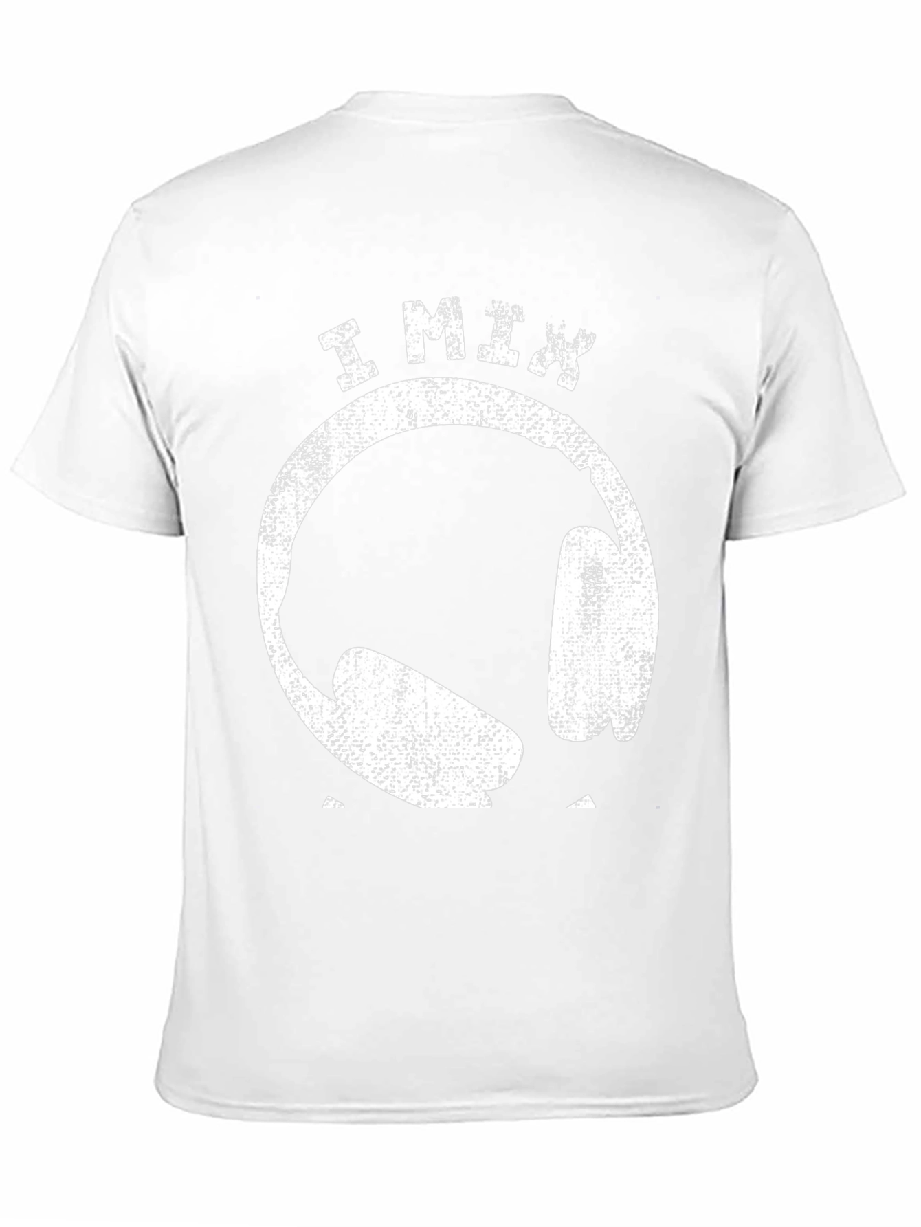 I MIX Headphones T-Shirt - Black