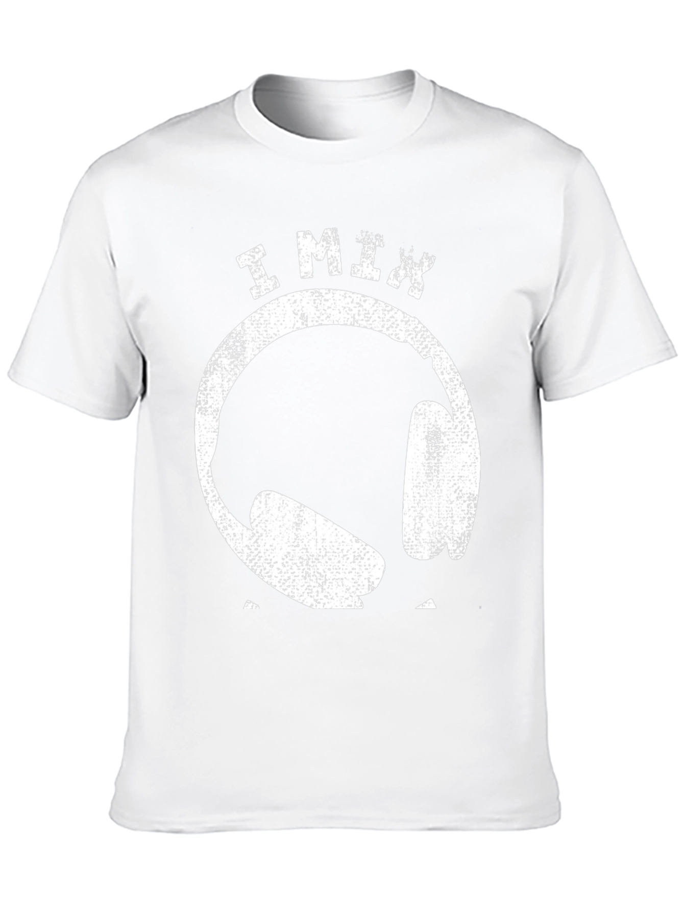 I MIX Headphones T-Shirt - Black