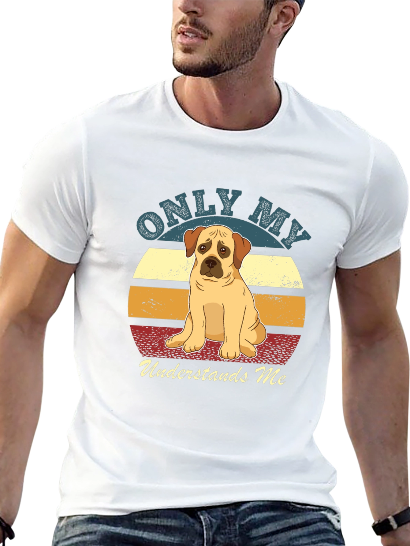 Only My Dog Understands Me Graphic Tee
