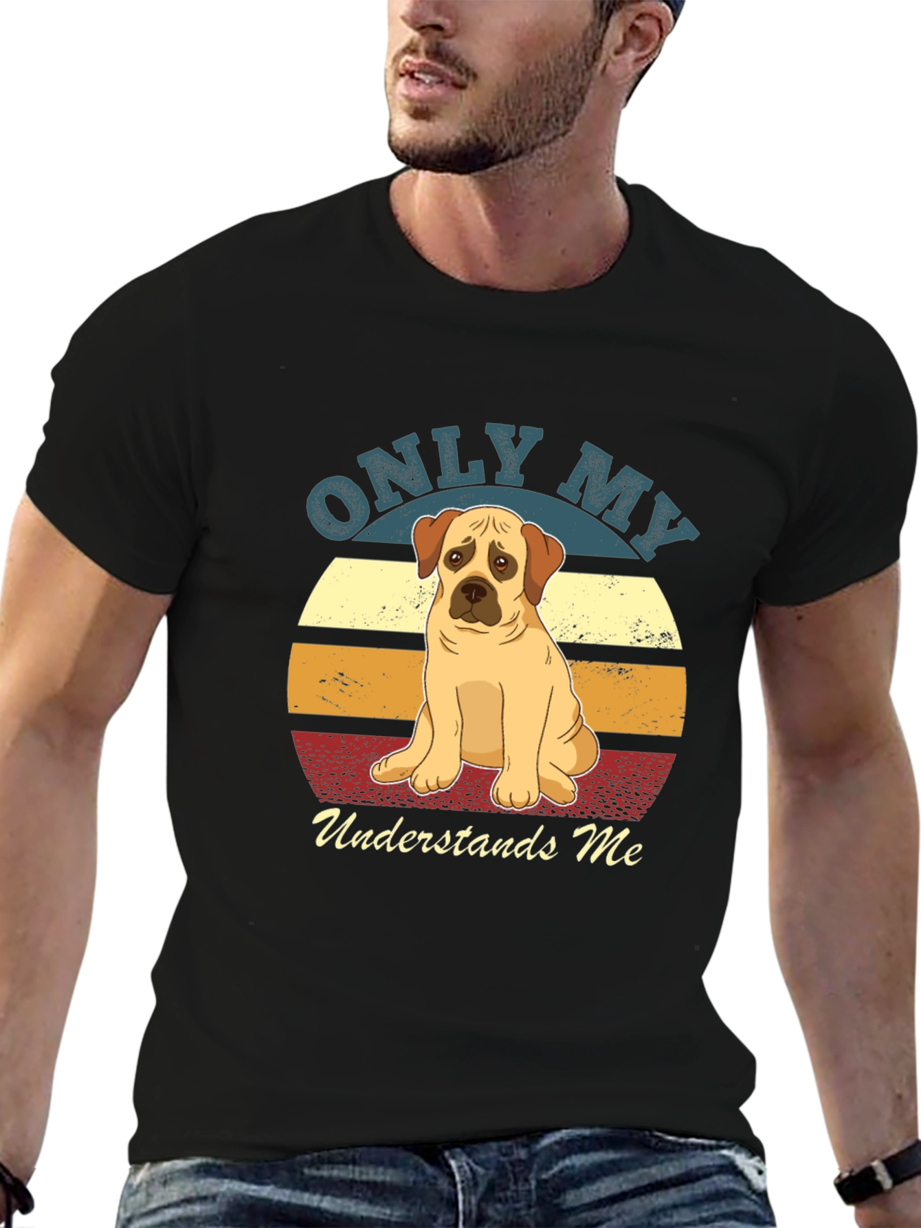 Only My Dog Understands Me Graphic Tee