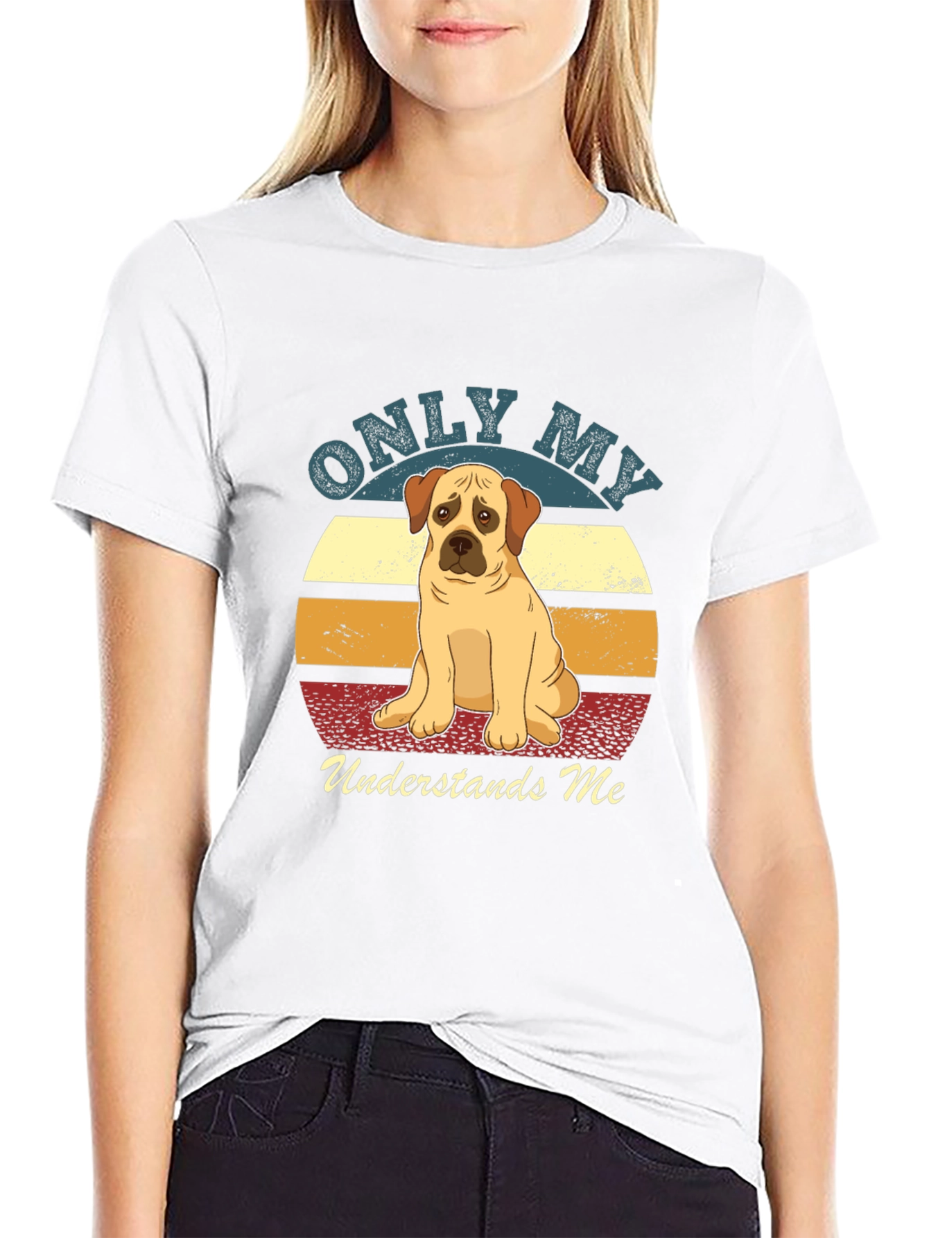 Only My Dog Understands Me Graphic Tee