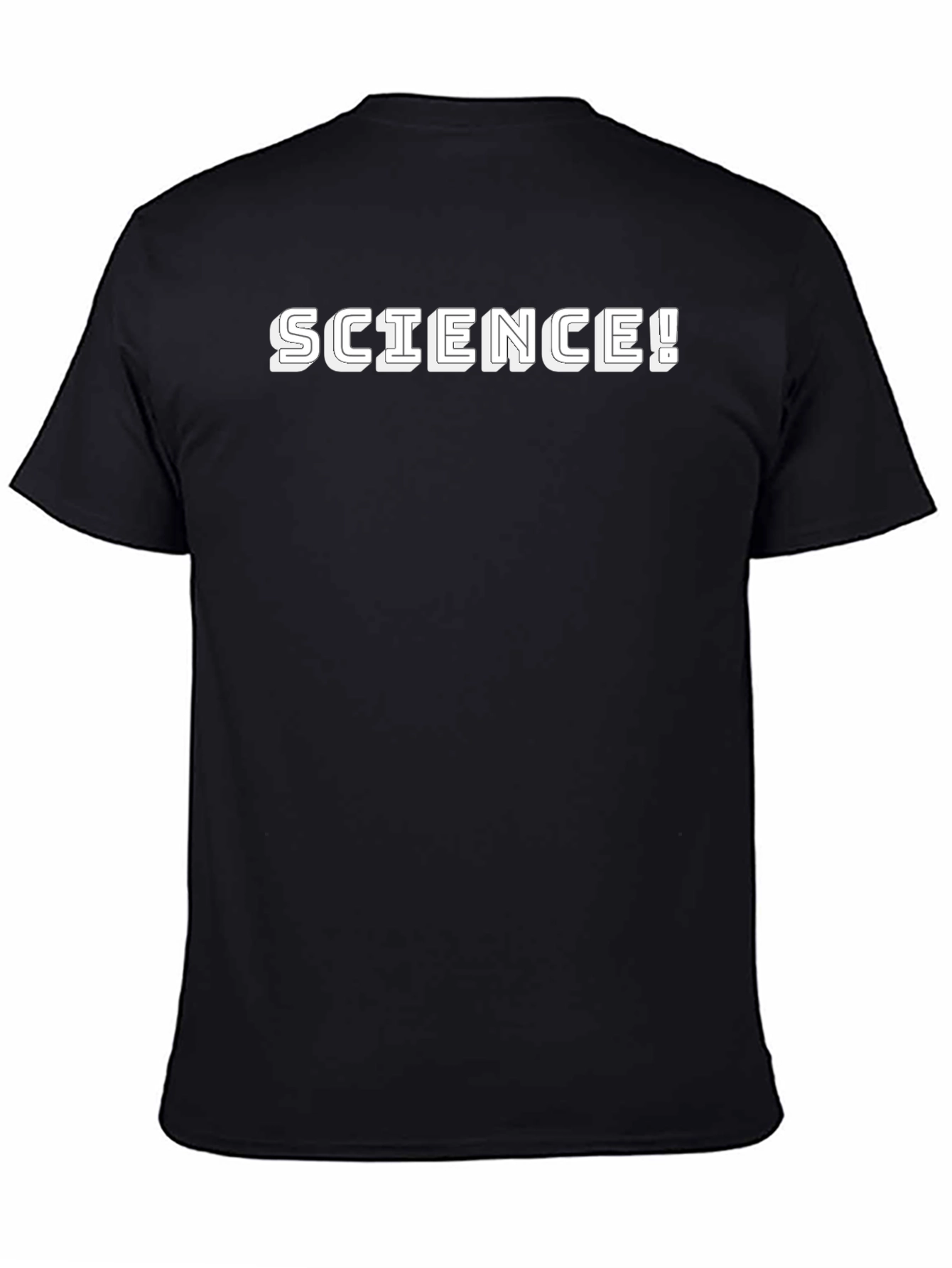 Science! Graphic T-Shirt - Black Unisex