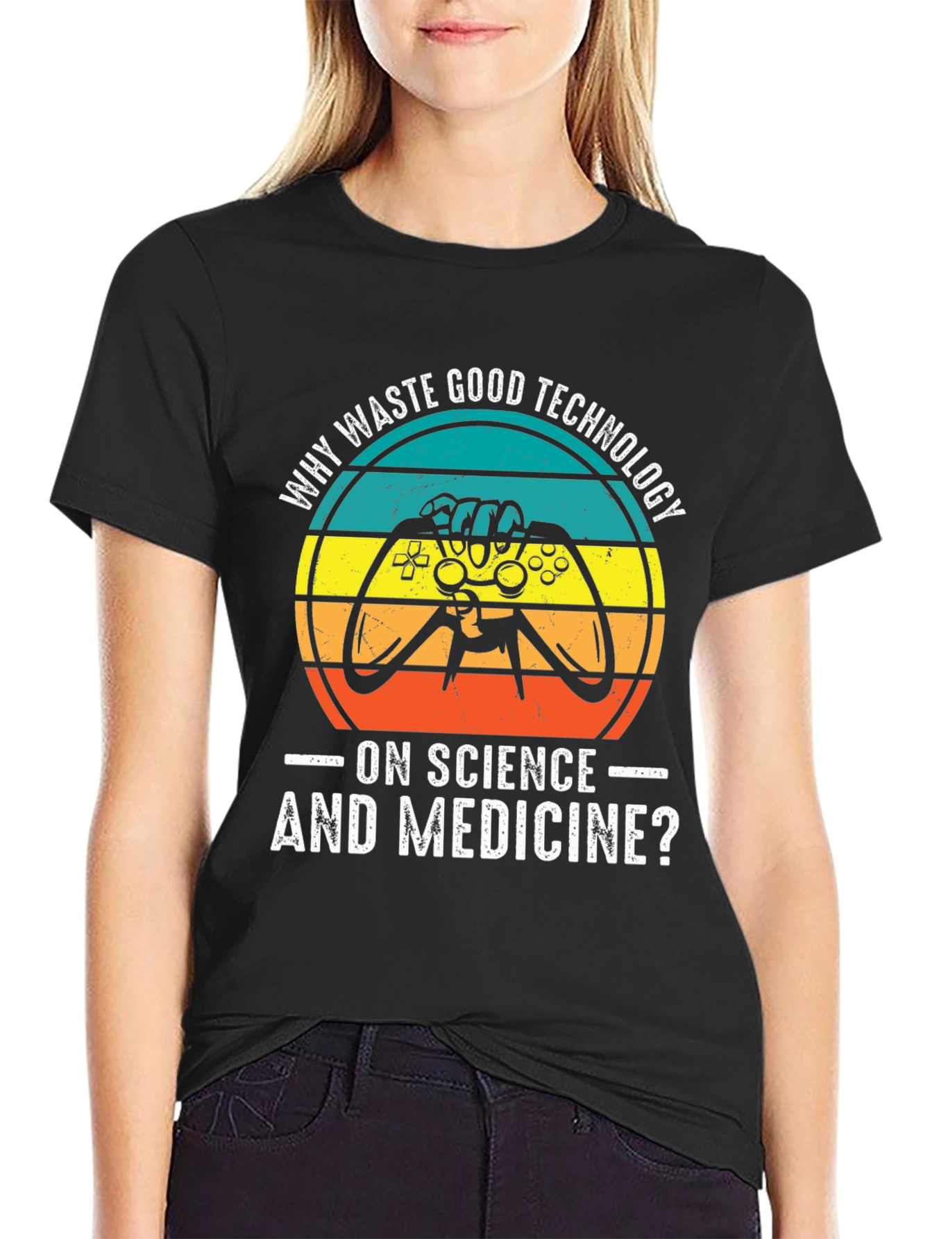 Gamer T-Shirt: Why Waste Good Technology?