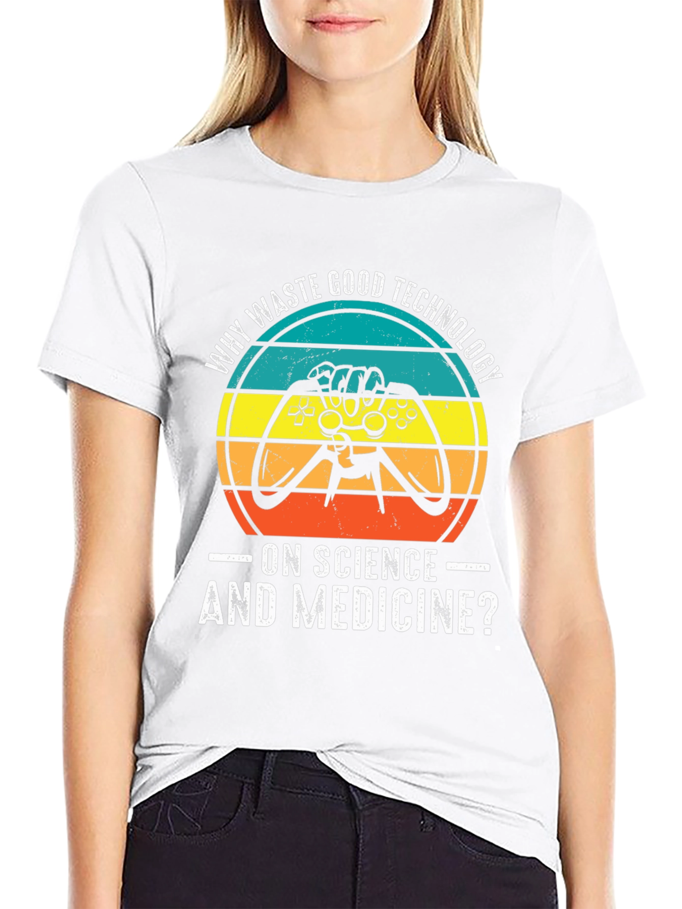Gamer T-Shirt: Why Waste Good Technology?
