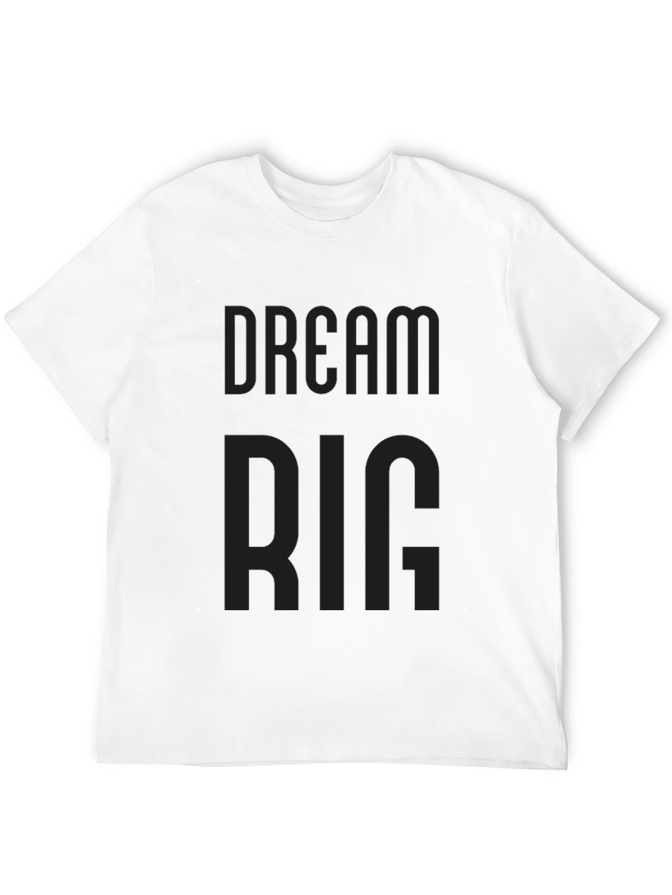 Dream Big Black T-Shirt