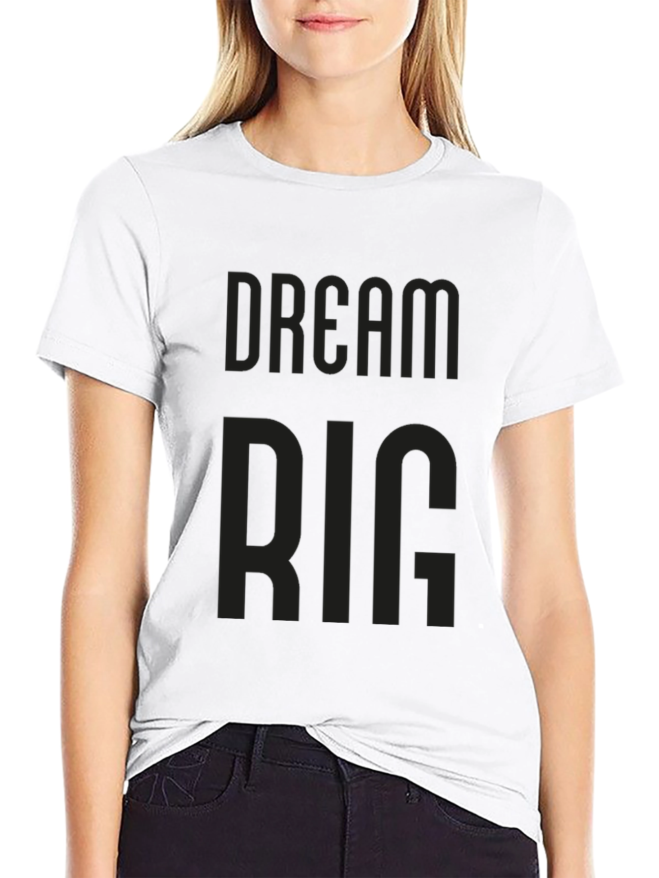 Dream Big Black T-Shirt