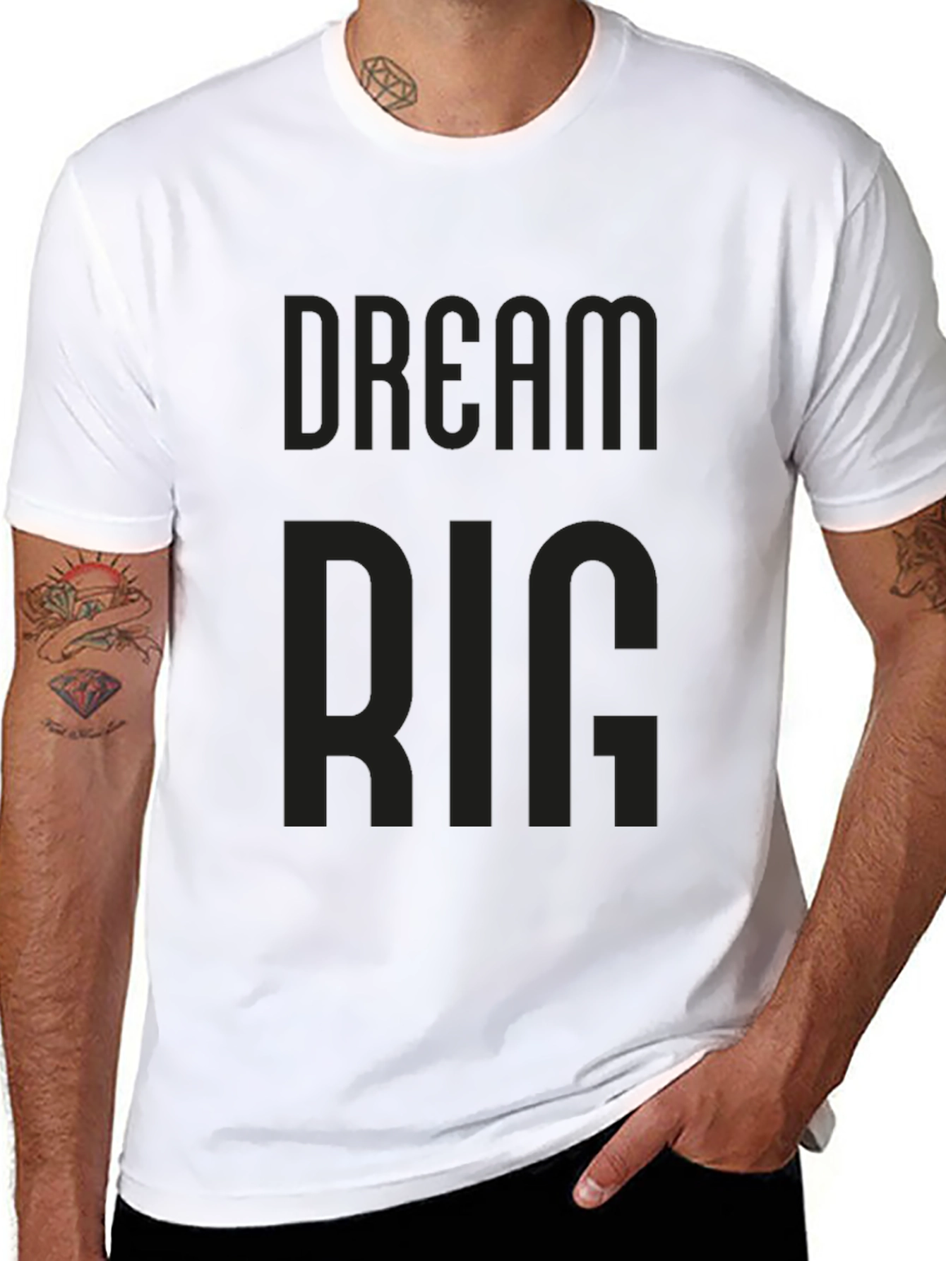 Dream Big Black T-Shirt