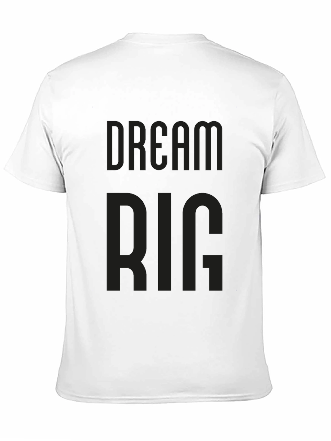 Dream Big Black T-Shirt