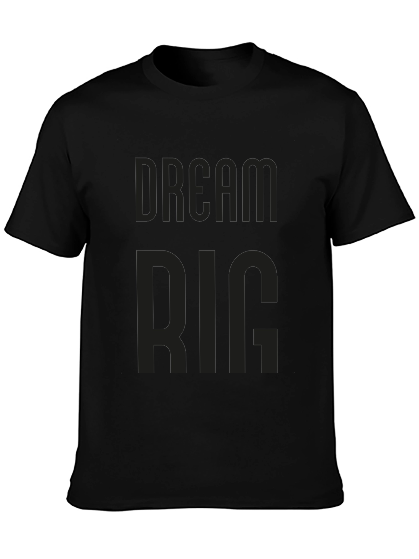 Dream Big Black T-Shirt