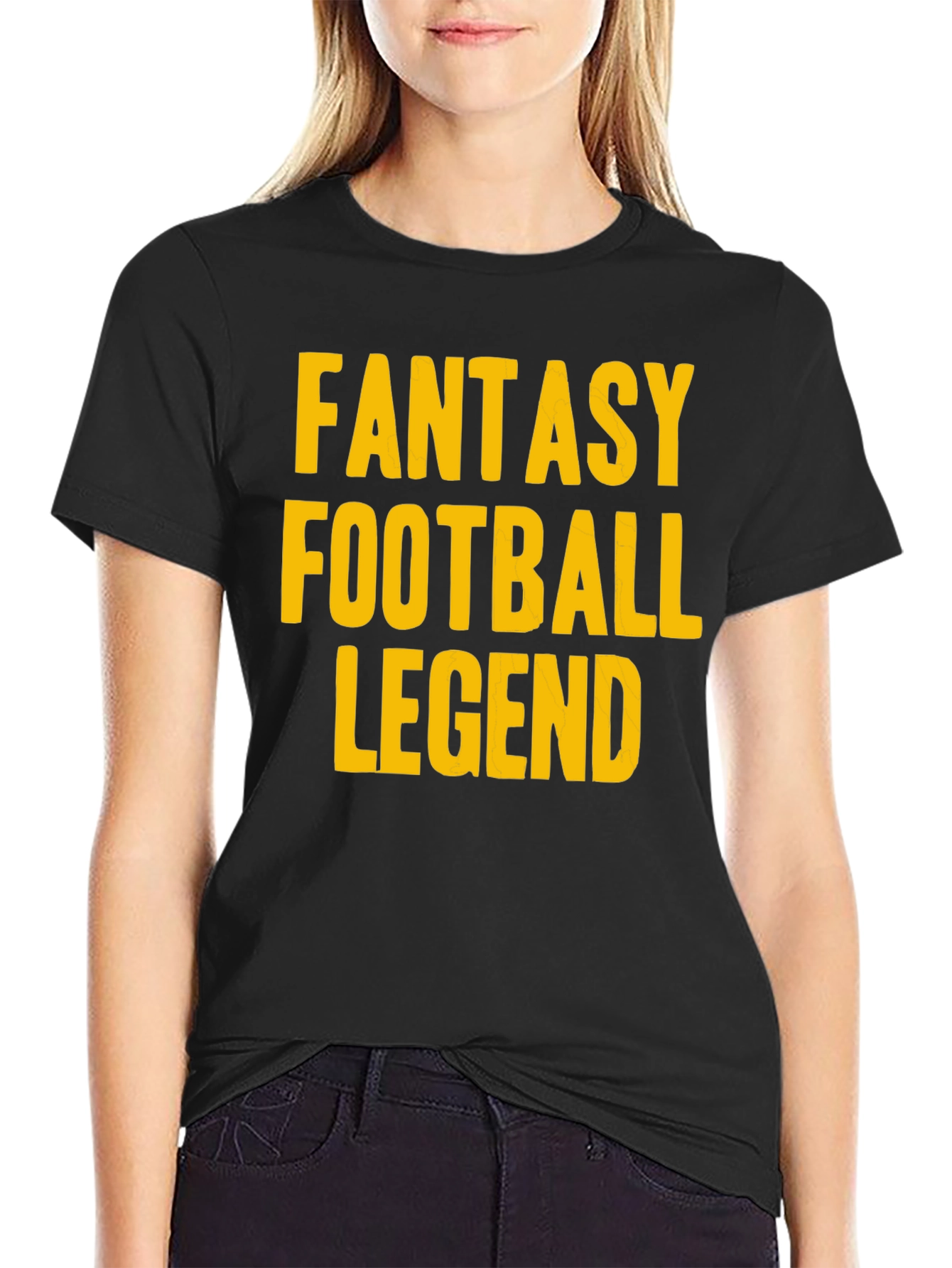 Fantasy Football Legend T-Shirt - Black