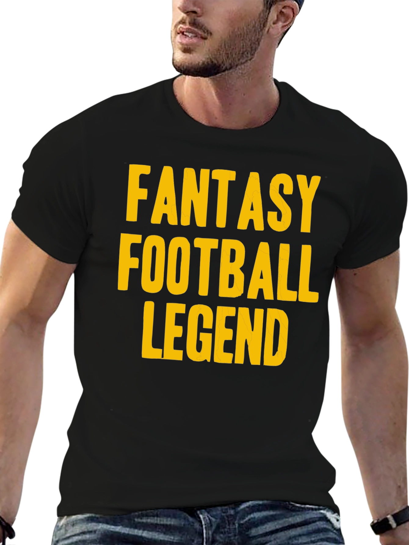 Fantasy Football Legend T-Shirt - Black