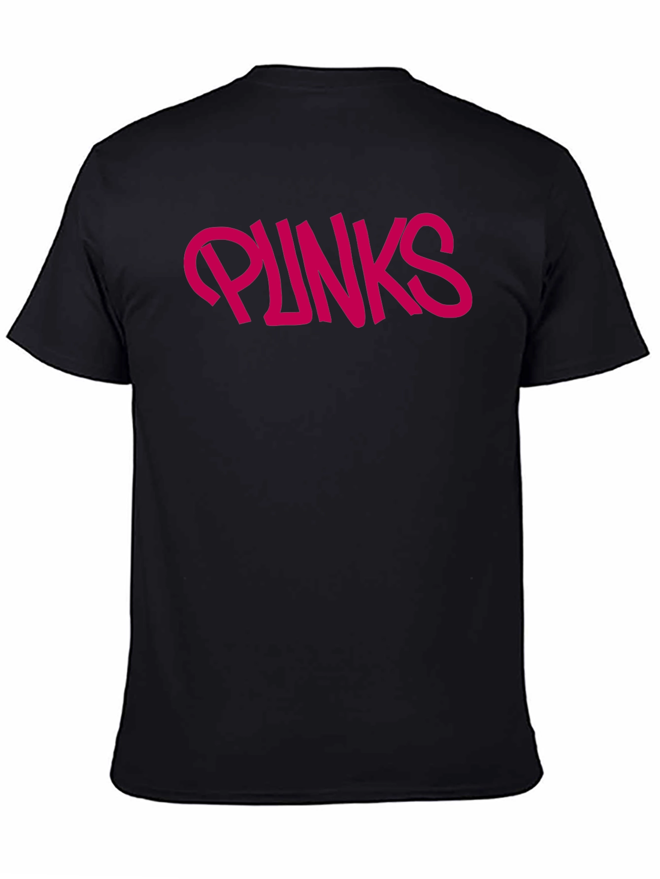 PUNKS Graphic Tee - Classic Black T-Shirt