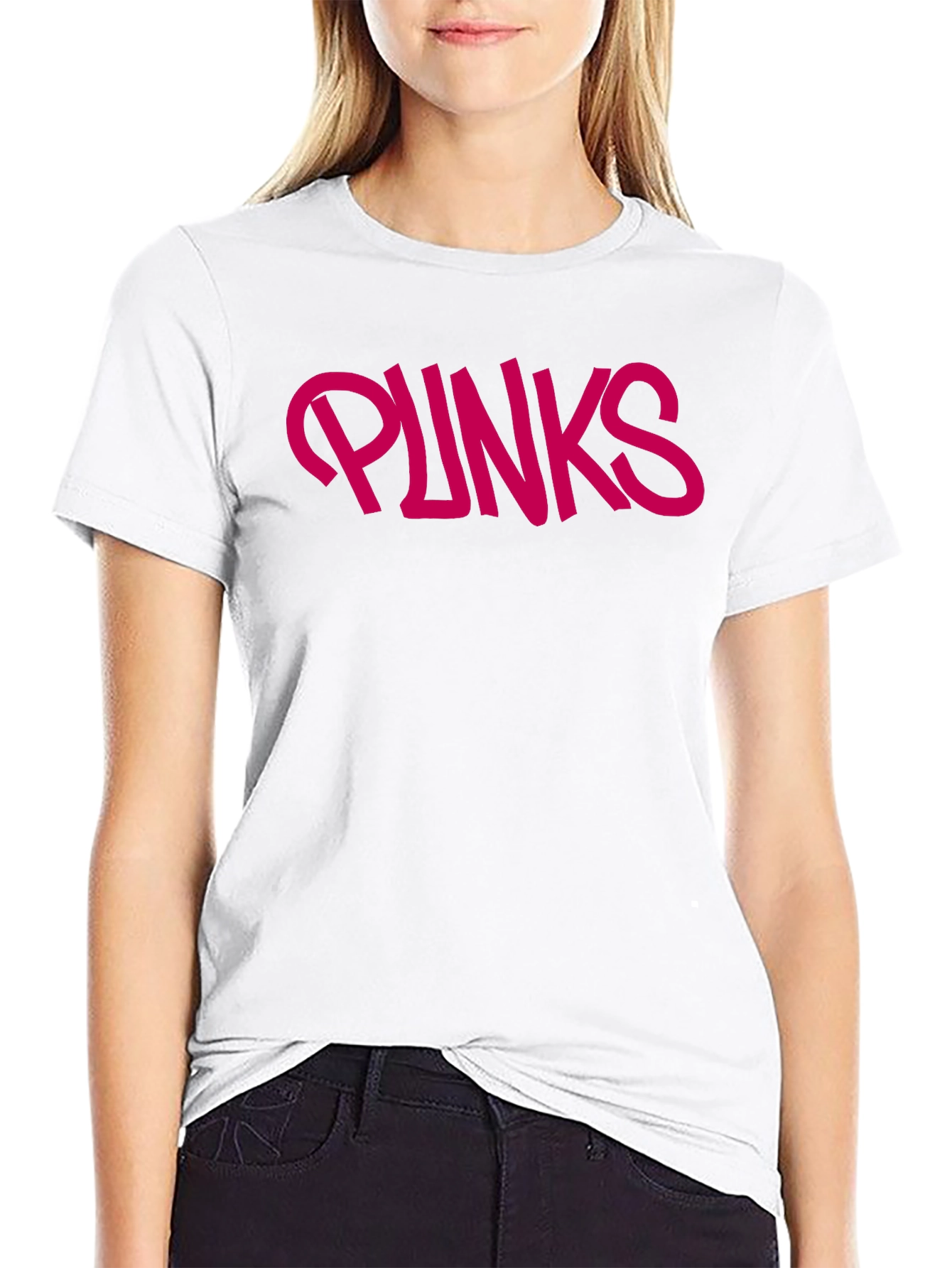 PUNKS Graphic Tee - Classic Black T-Shirt