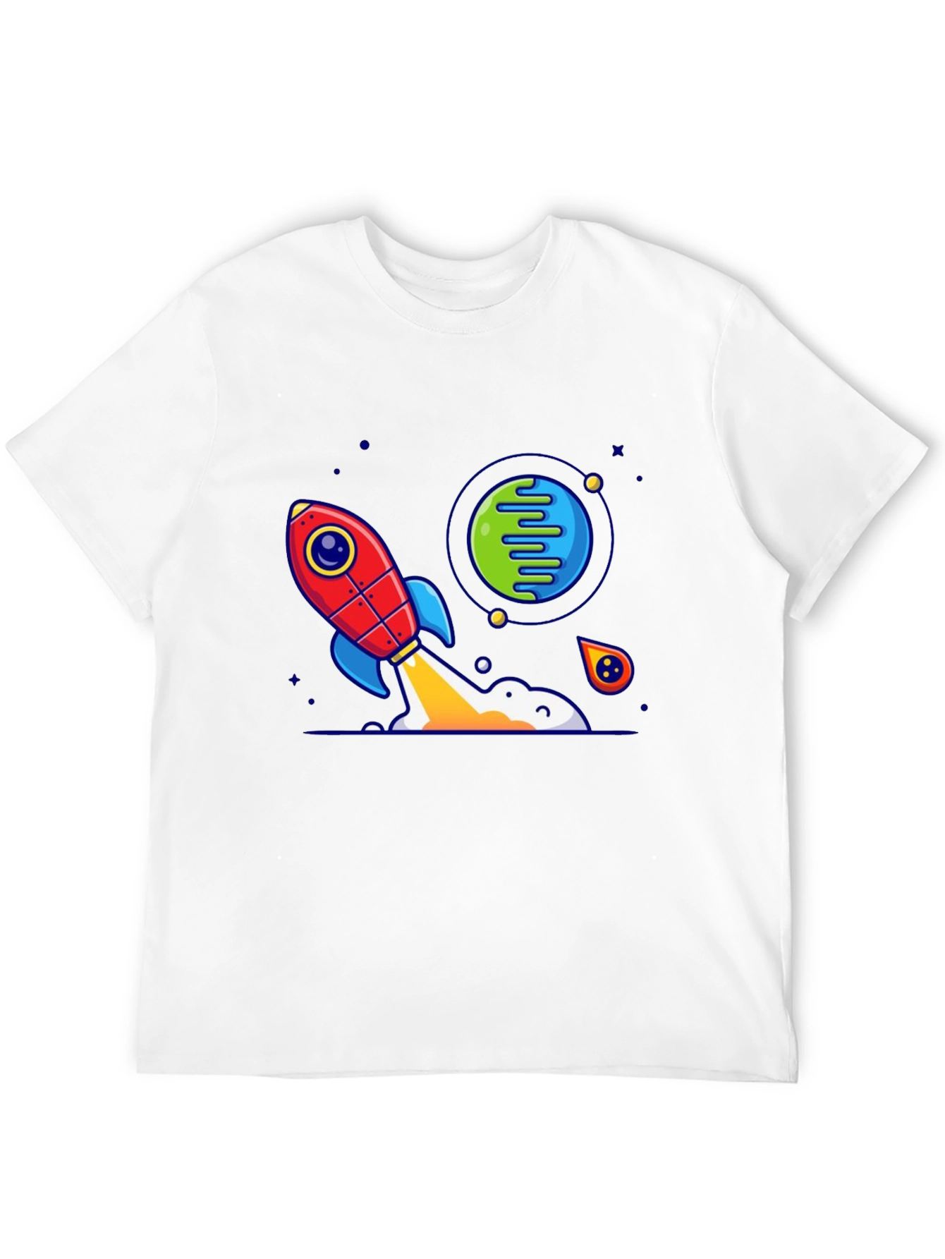 Rocket Launch Graphic T-Shirt