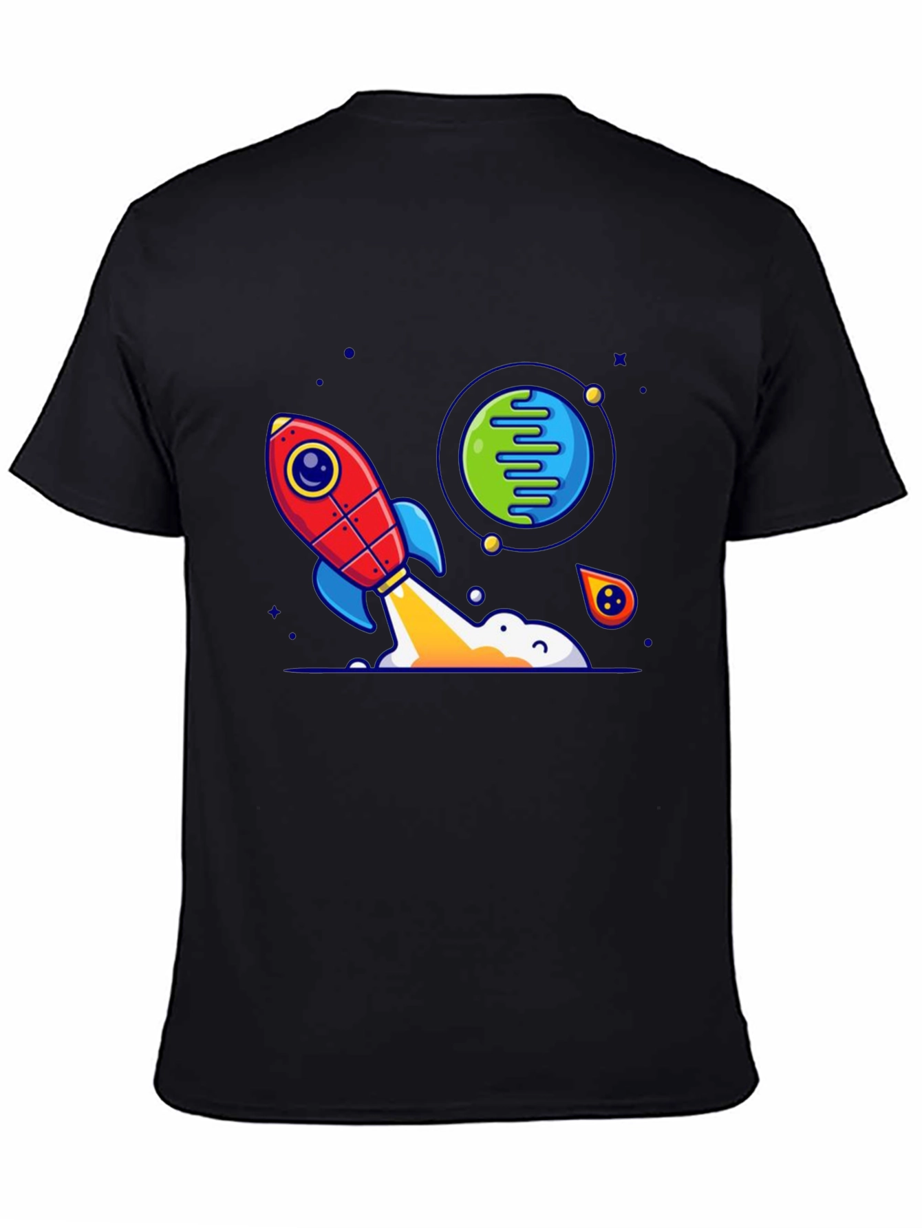 Rocket Launch Graphic T-Shirt