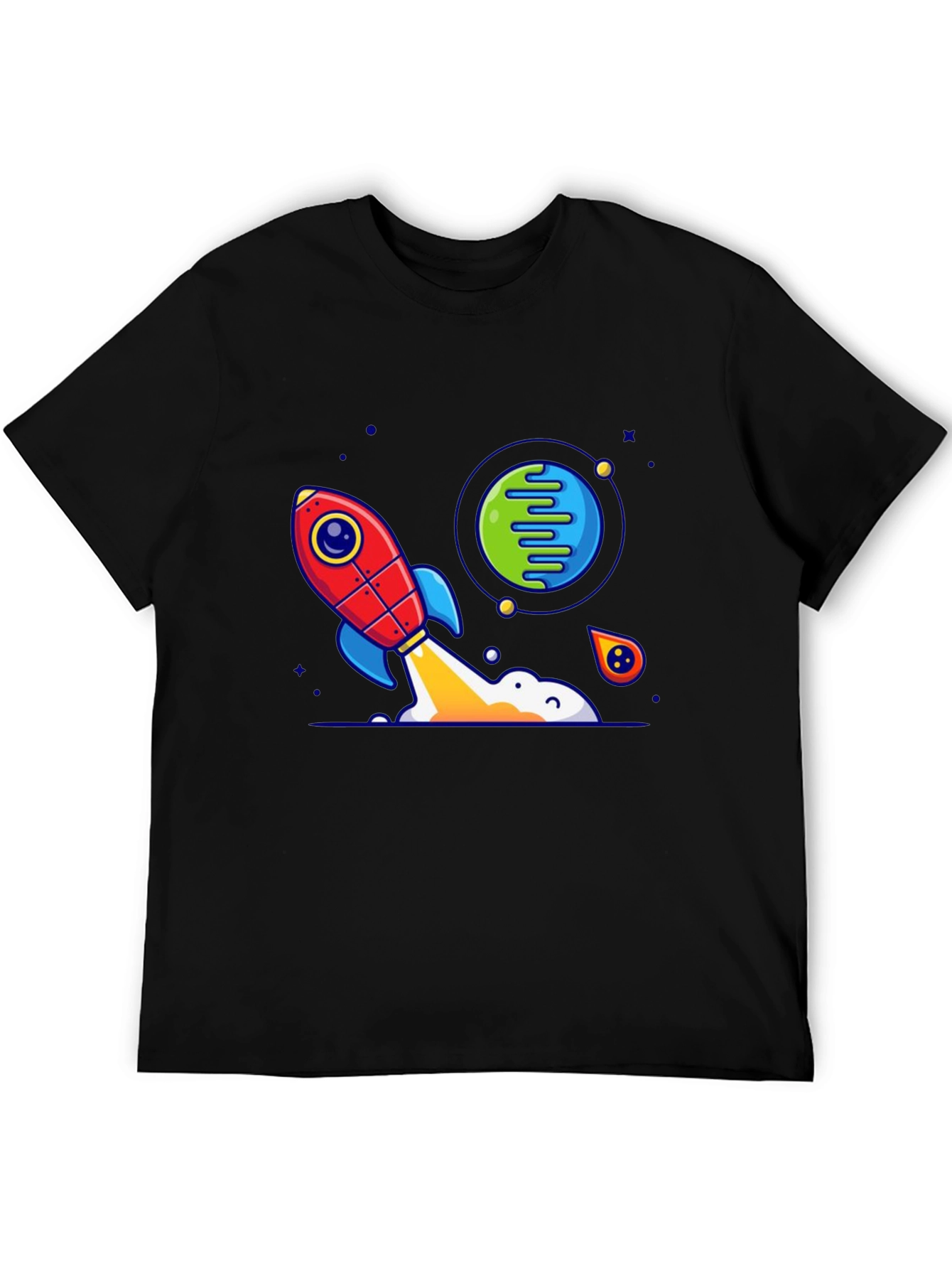 Rocket Launch Graphic T-Shirt
