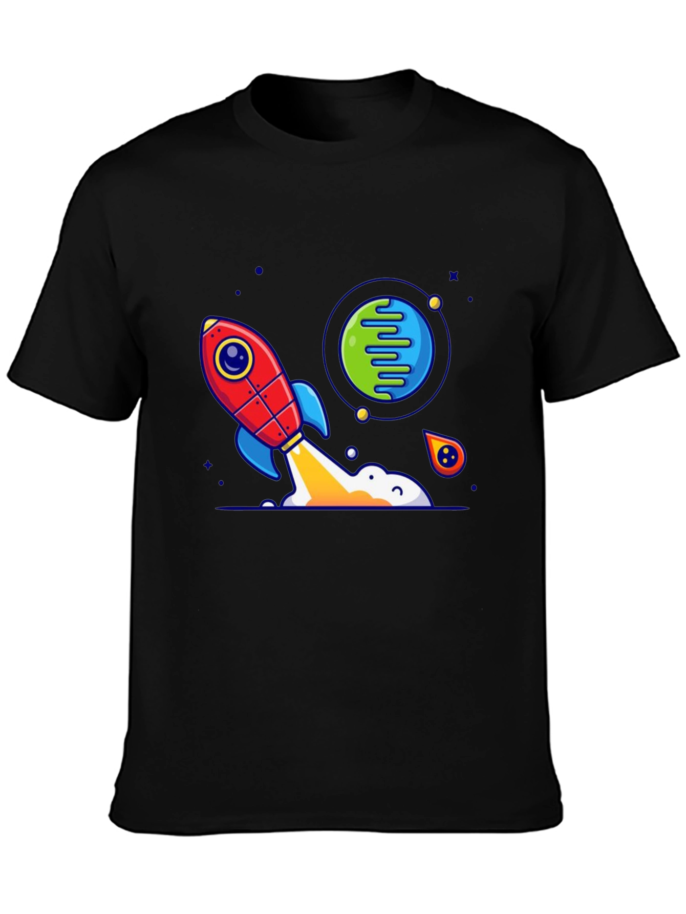 Rocket Launch Graphic T-Shirt