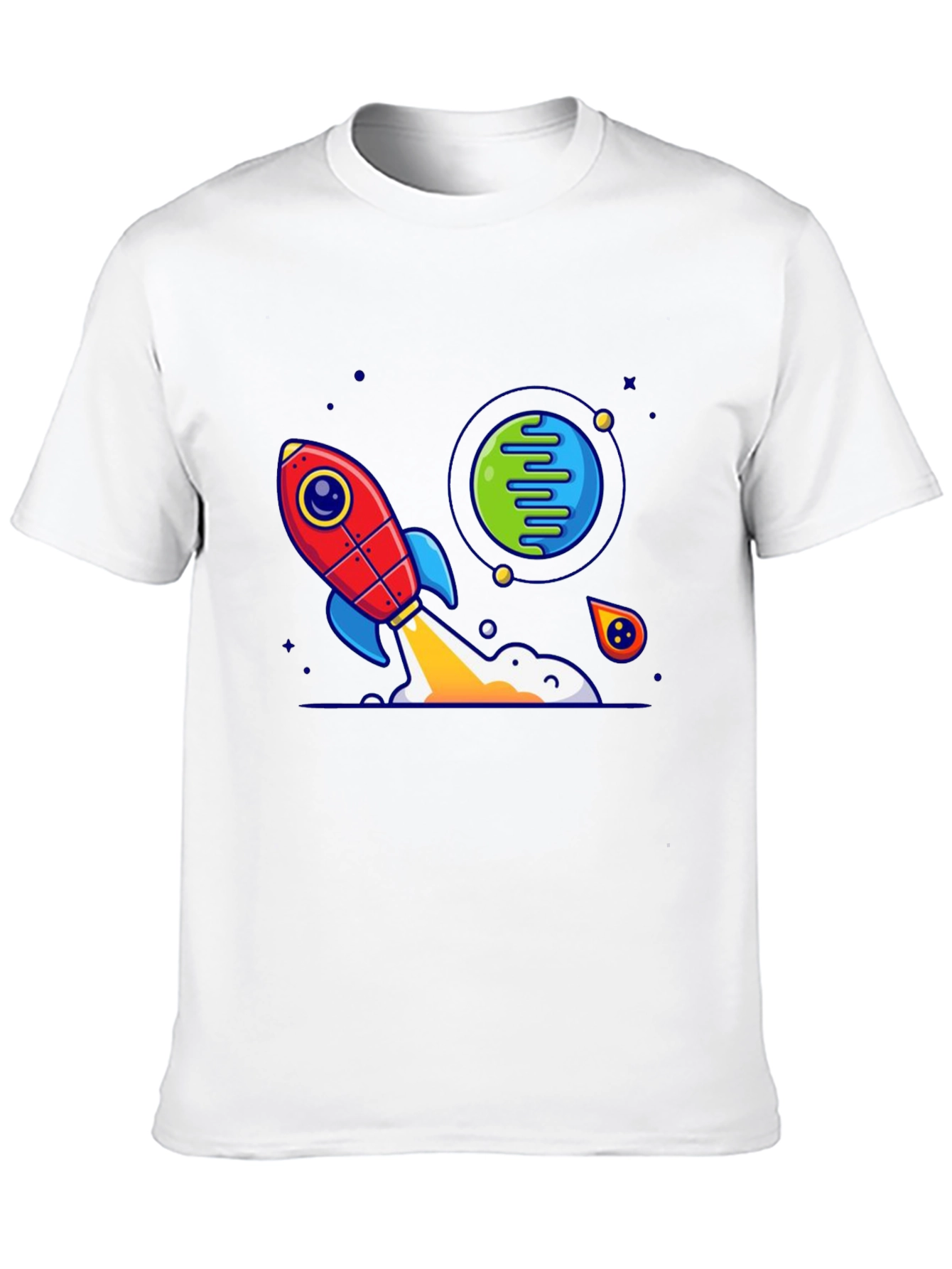 Rocket Launch Graphic T-Shirt