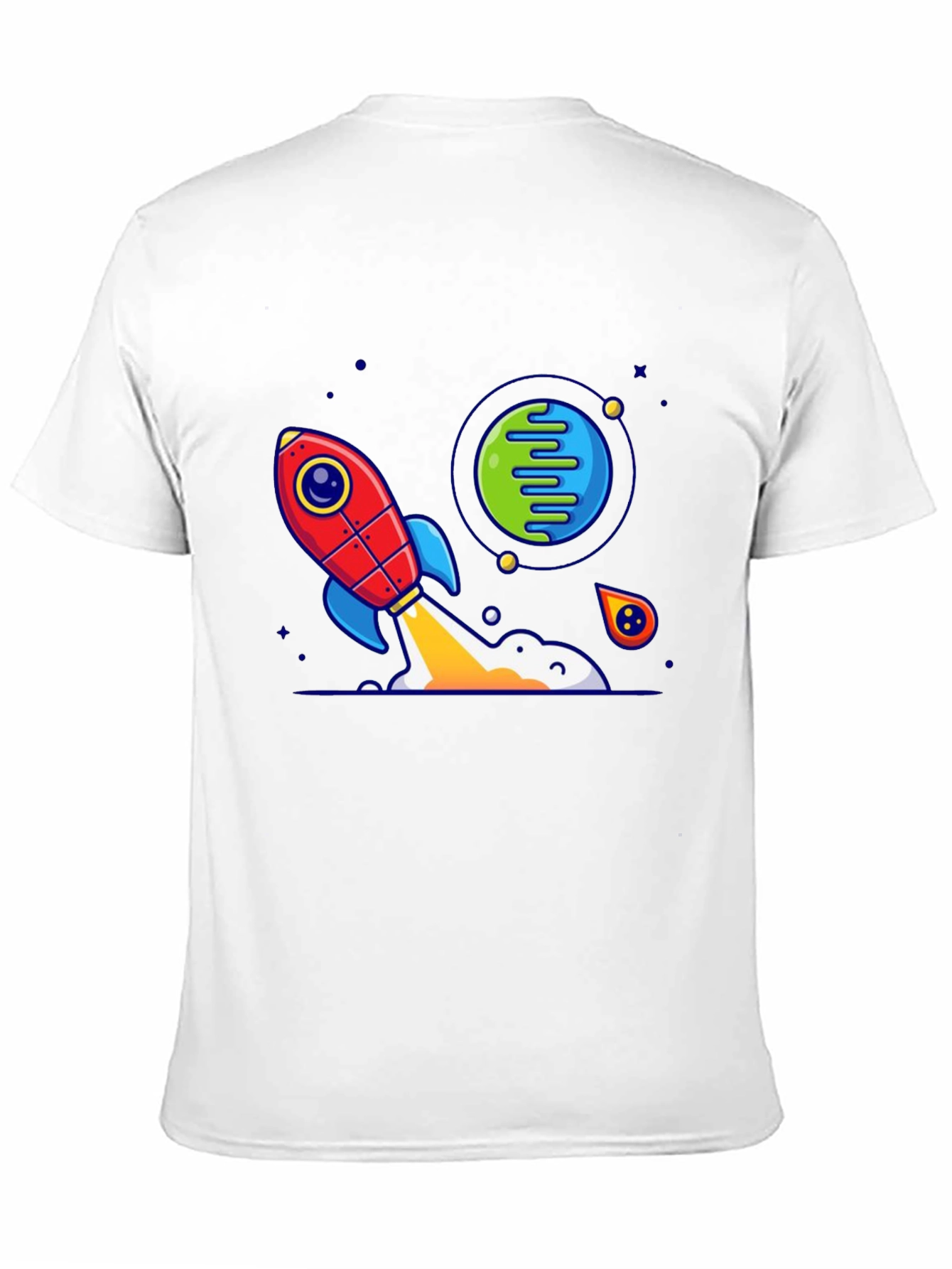 Rocket Launch Graphic T-Shirt