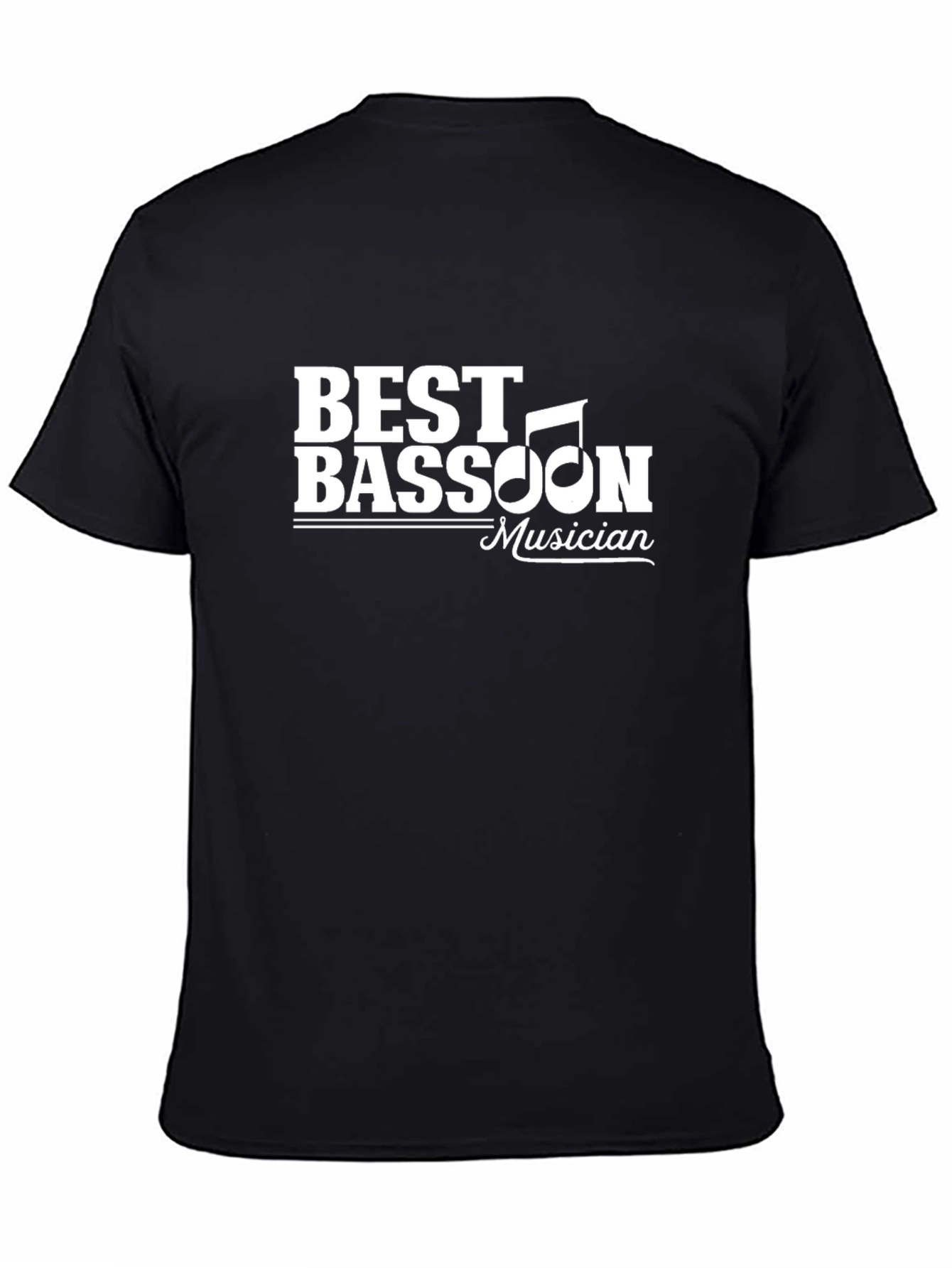 Best Bassoon Musician Black T-Shirt