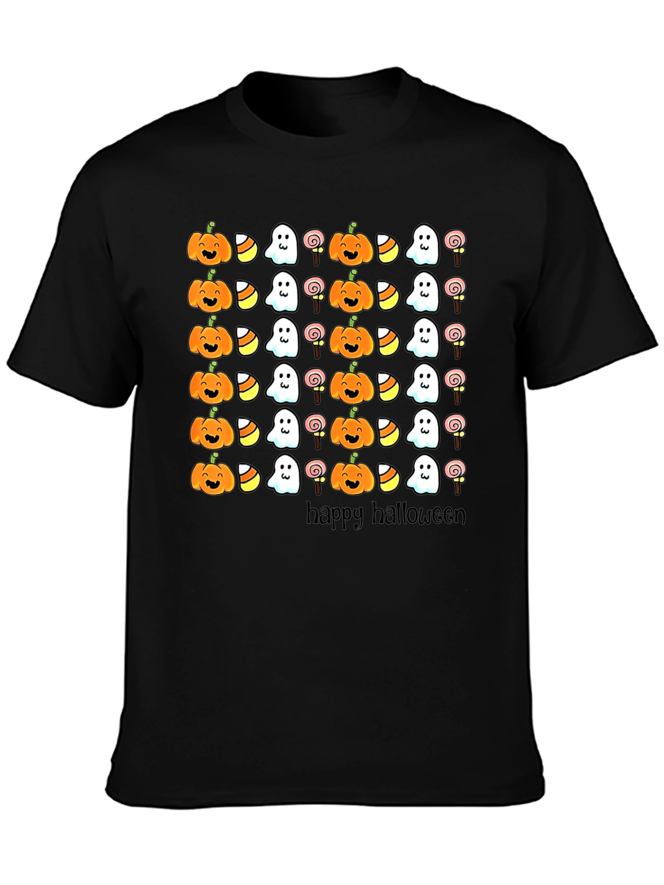 Happy Halloween Pattern Tee