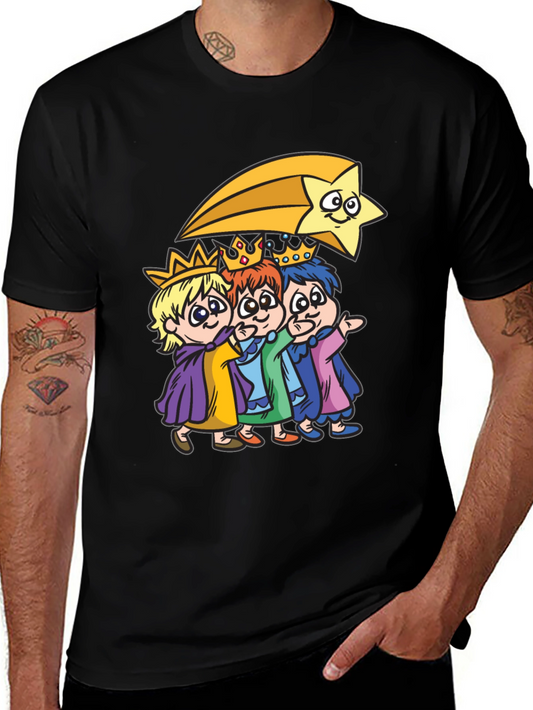 Three Kings & Star Mens T-Shirt