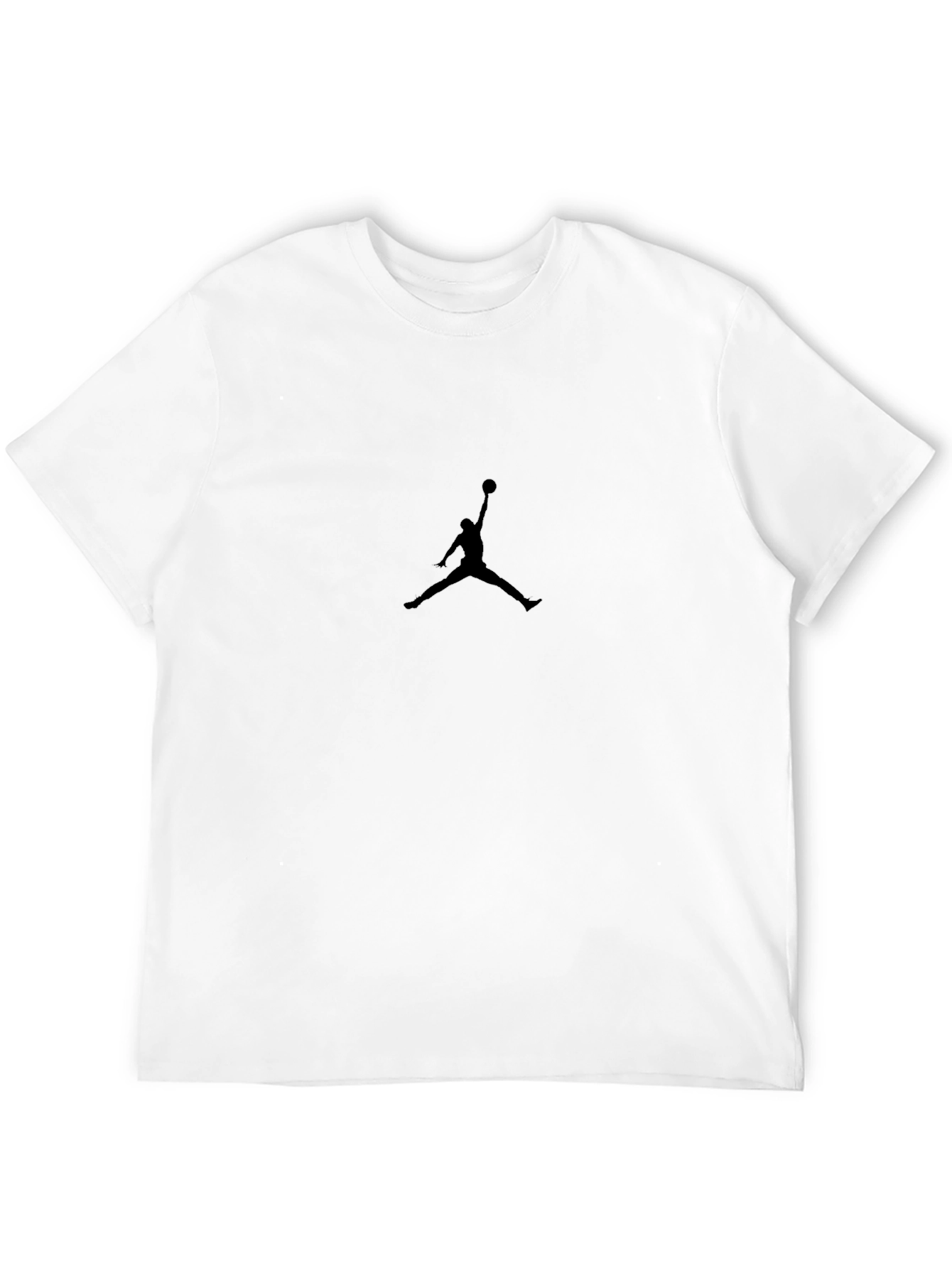 Mens Black T-Shirt with Jumpman Logo