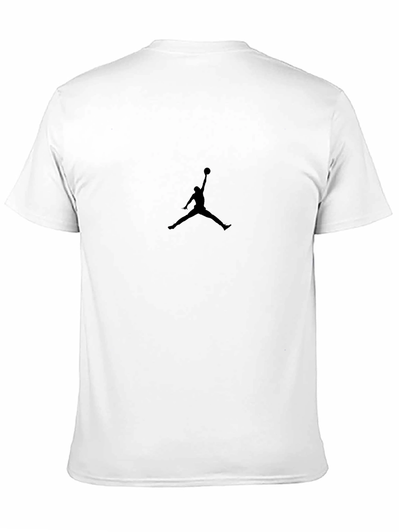 Mens Black T-Shirt with Jumpman Logo