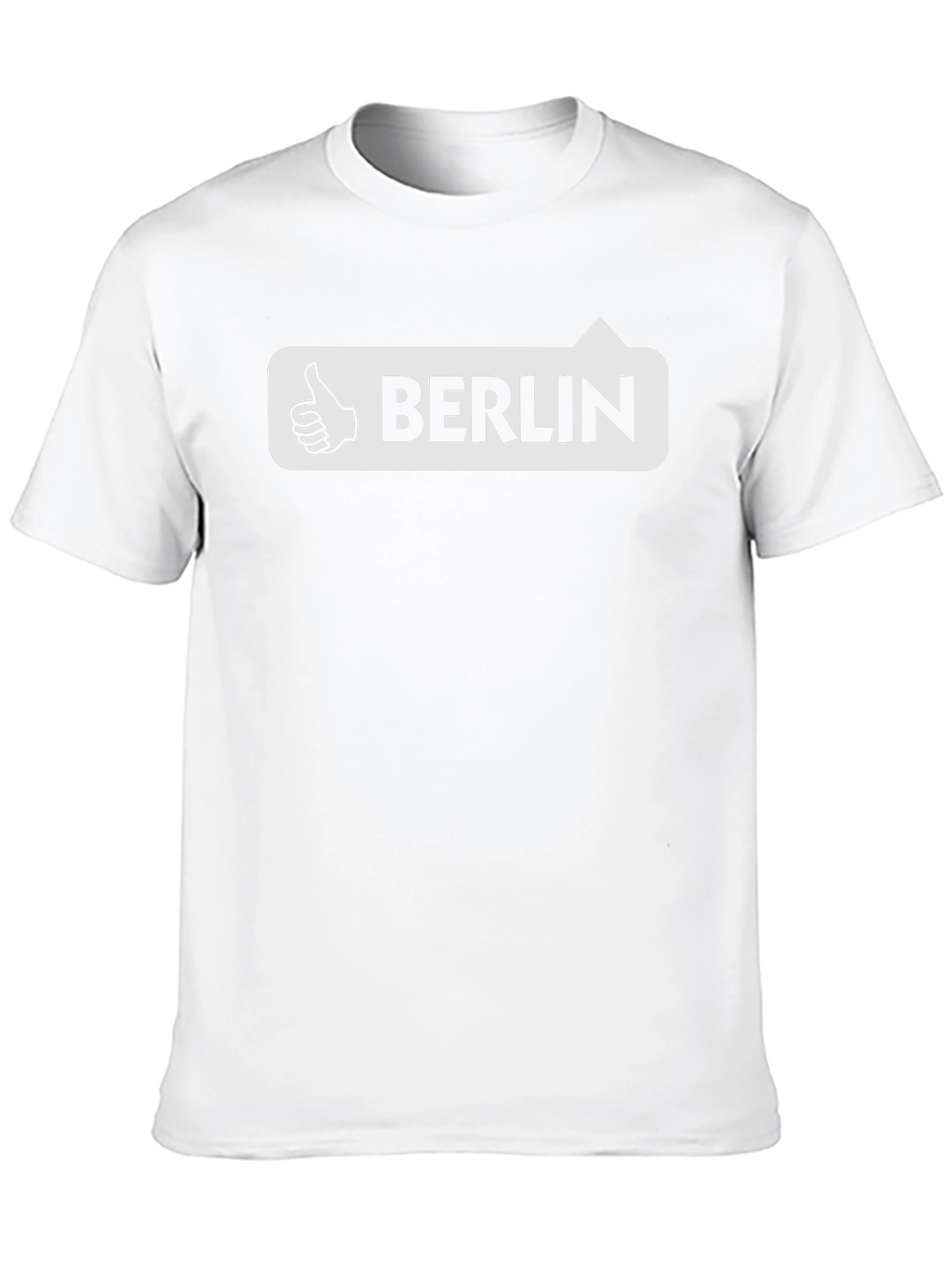 Berlin Thumbs Up Graphic Tee - Black