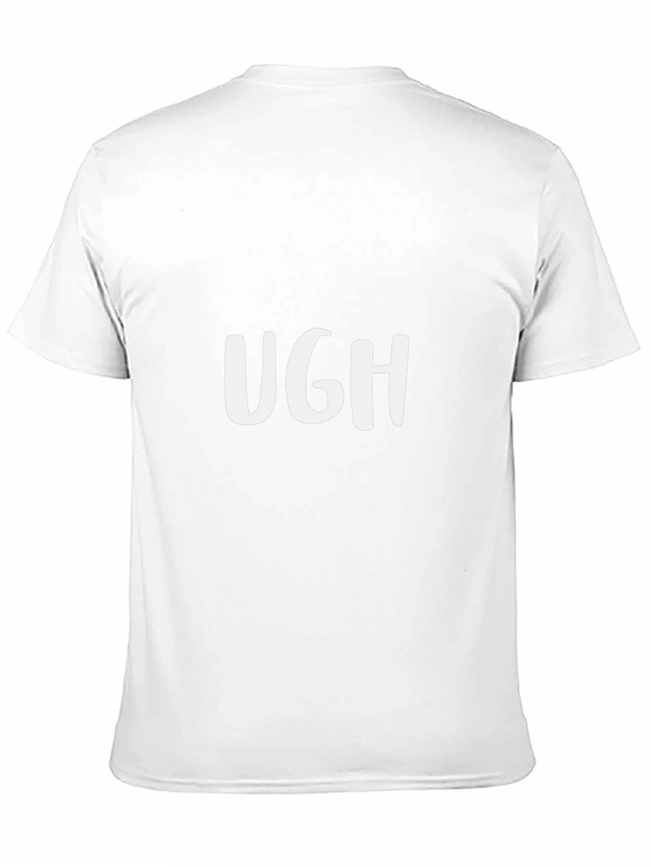 Ugh Graphic Tee - Mens Black T-Shirt