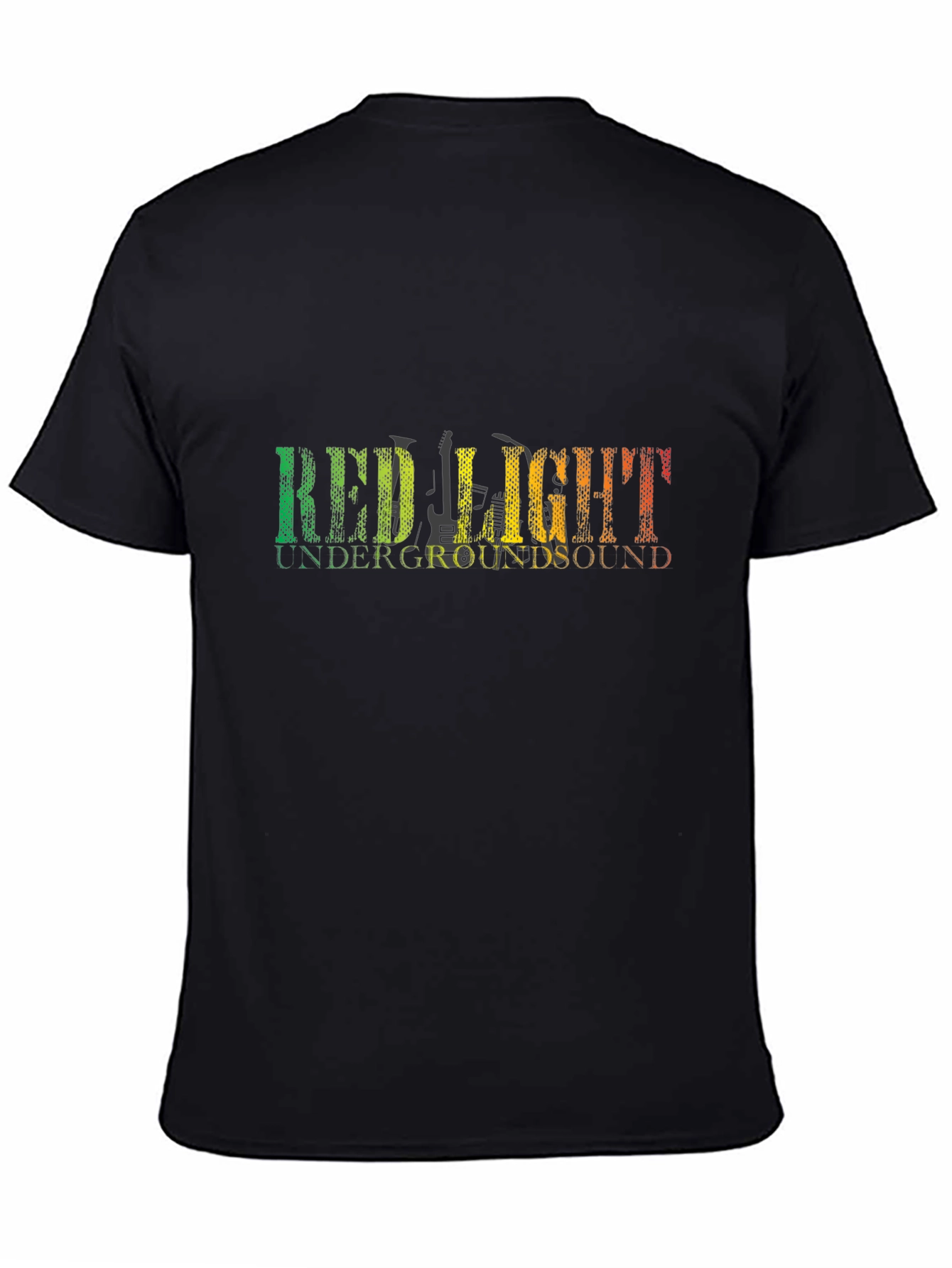 Red Light Underground Sound Graphic T-Shirt