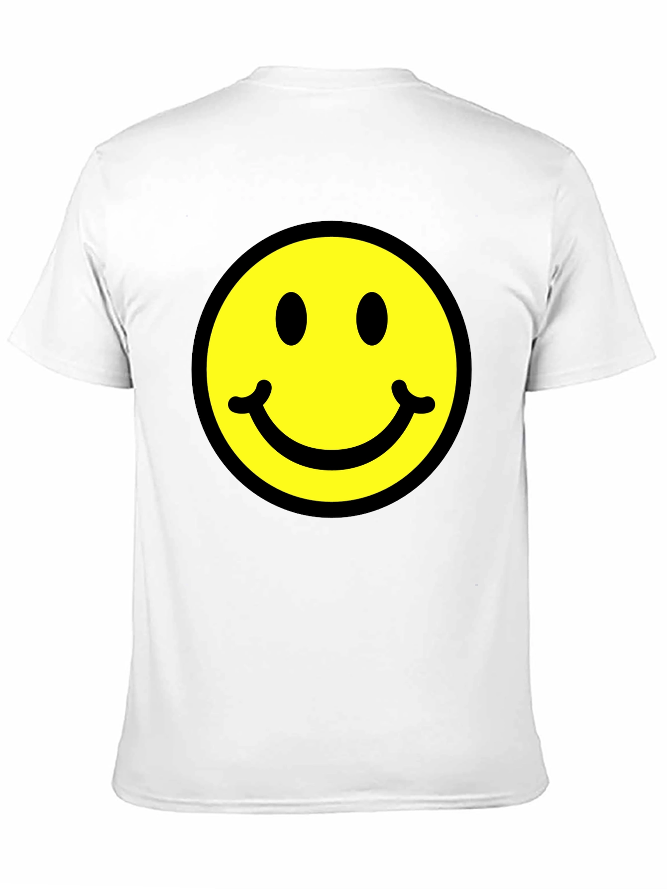 Classic Smiley Face Black T-Shirt