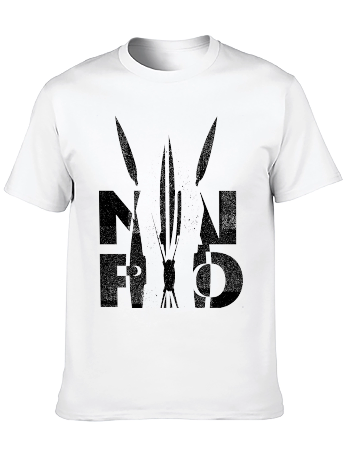 Mens Black Graphic Tee - NAF FFO Design