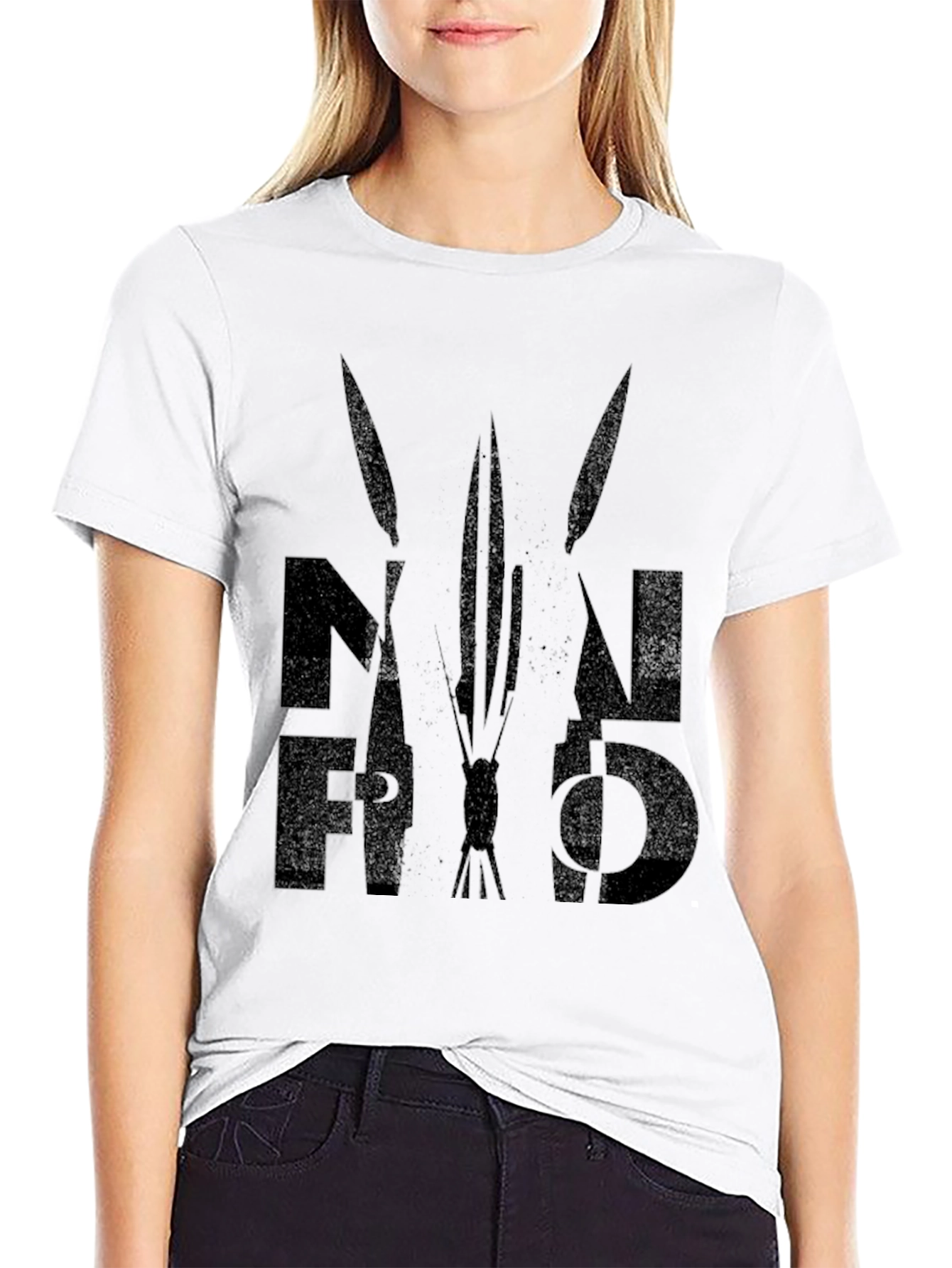 Mens Black Graphic Tee - NAF FFO Design