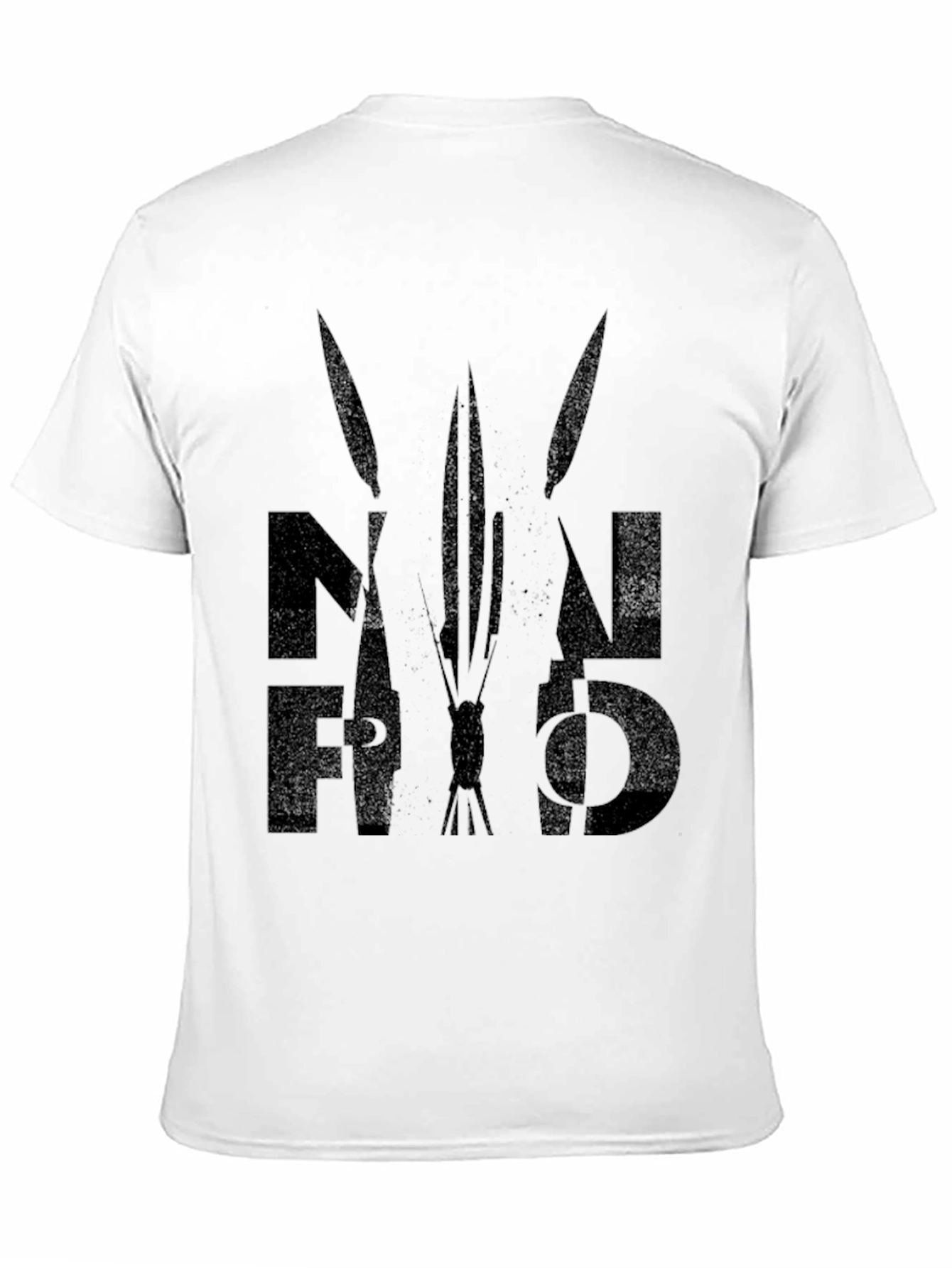 Mens Black Graphic Tee - NAF FFO Design