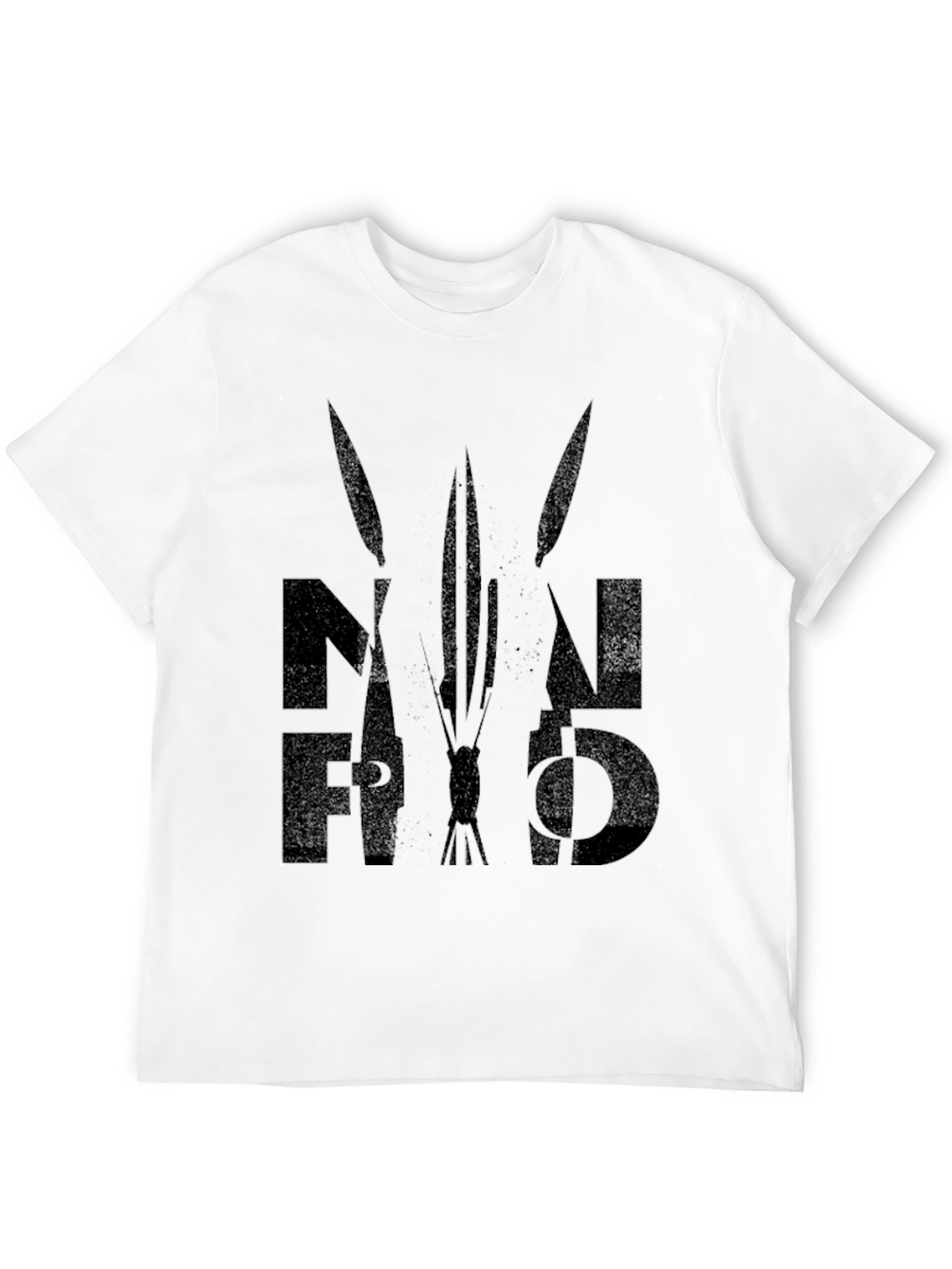 Mens Black Graphic Tee - NAF FFO Design