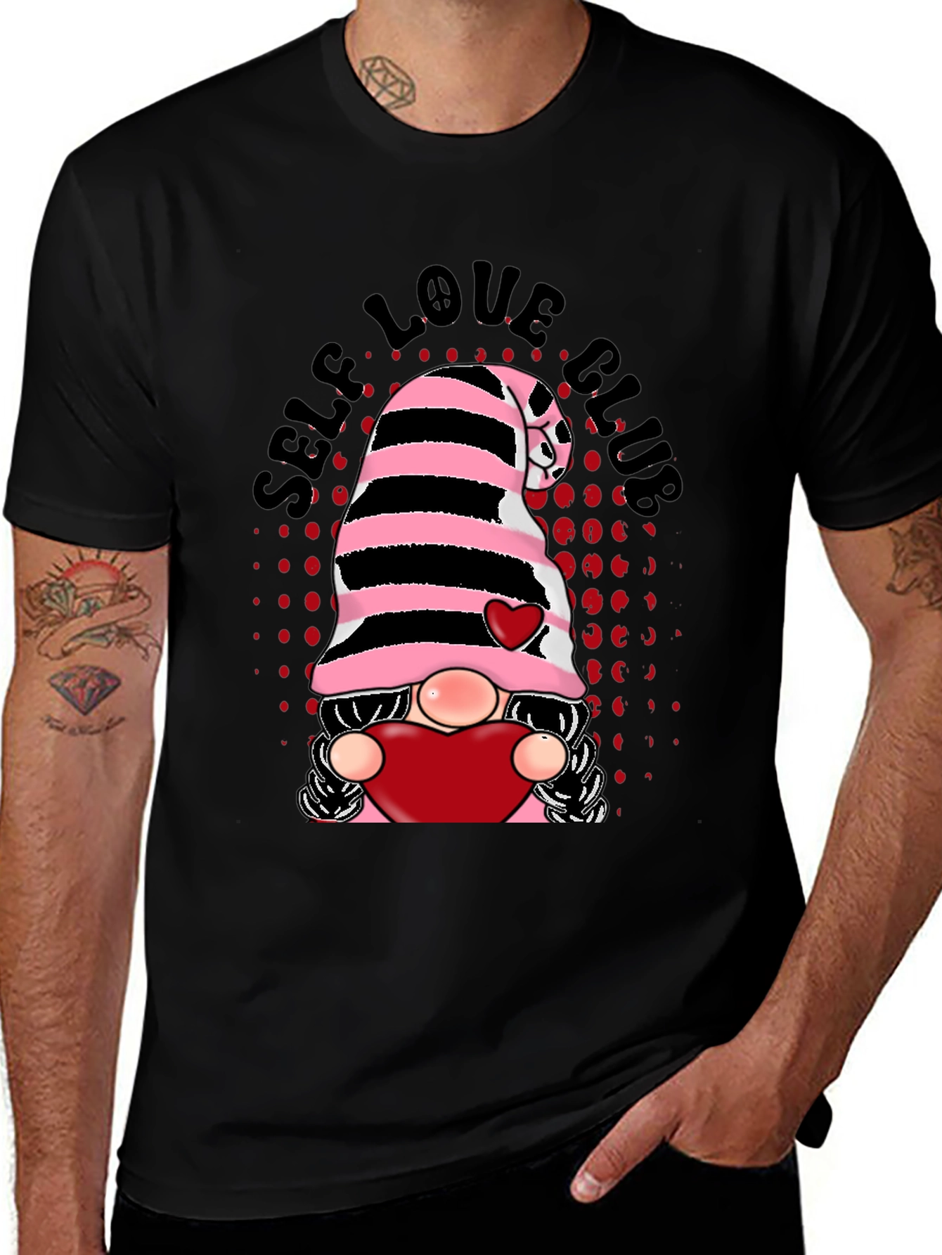 Self Love Club Gnome Valentine T-Shirt