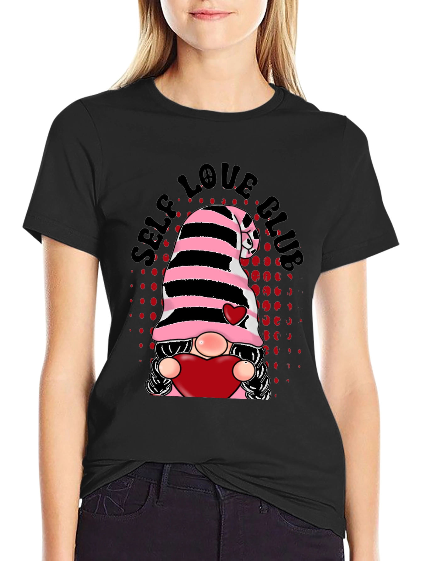 Self Love Club Gnome Valentine T-Shirt