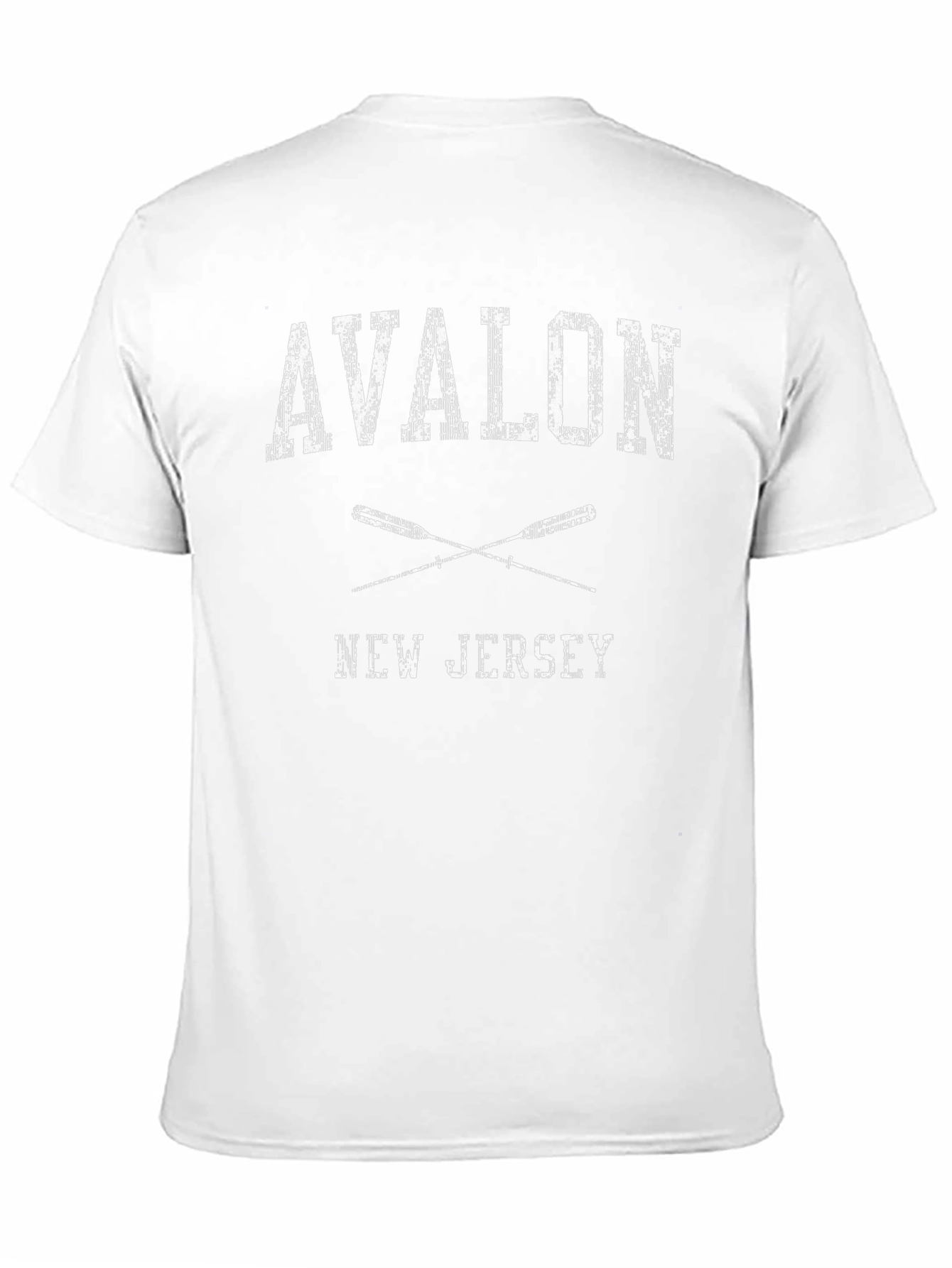 Avalon New Jersey T-Shirt - Black Graphic Tee