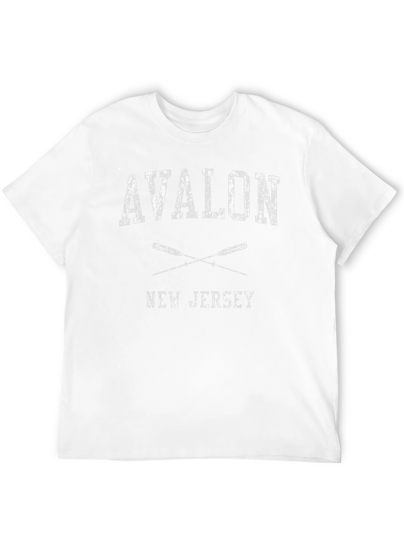 Avalon New Jersey T-Shirt - Black Graphic Tee