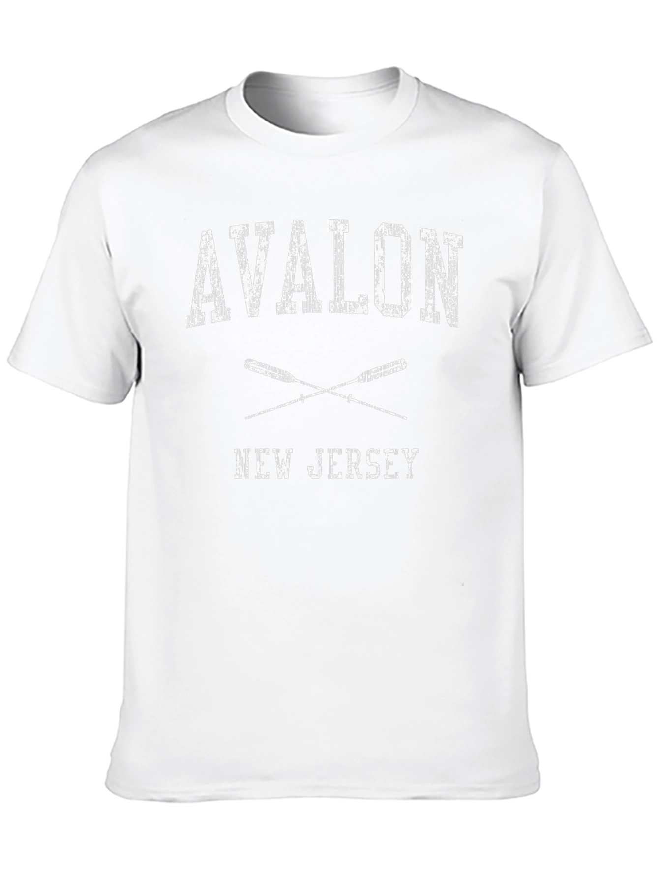 Avalon New Jersey T-Shirt - Black Graphic Tee