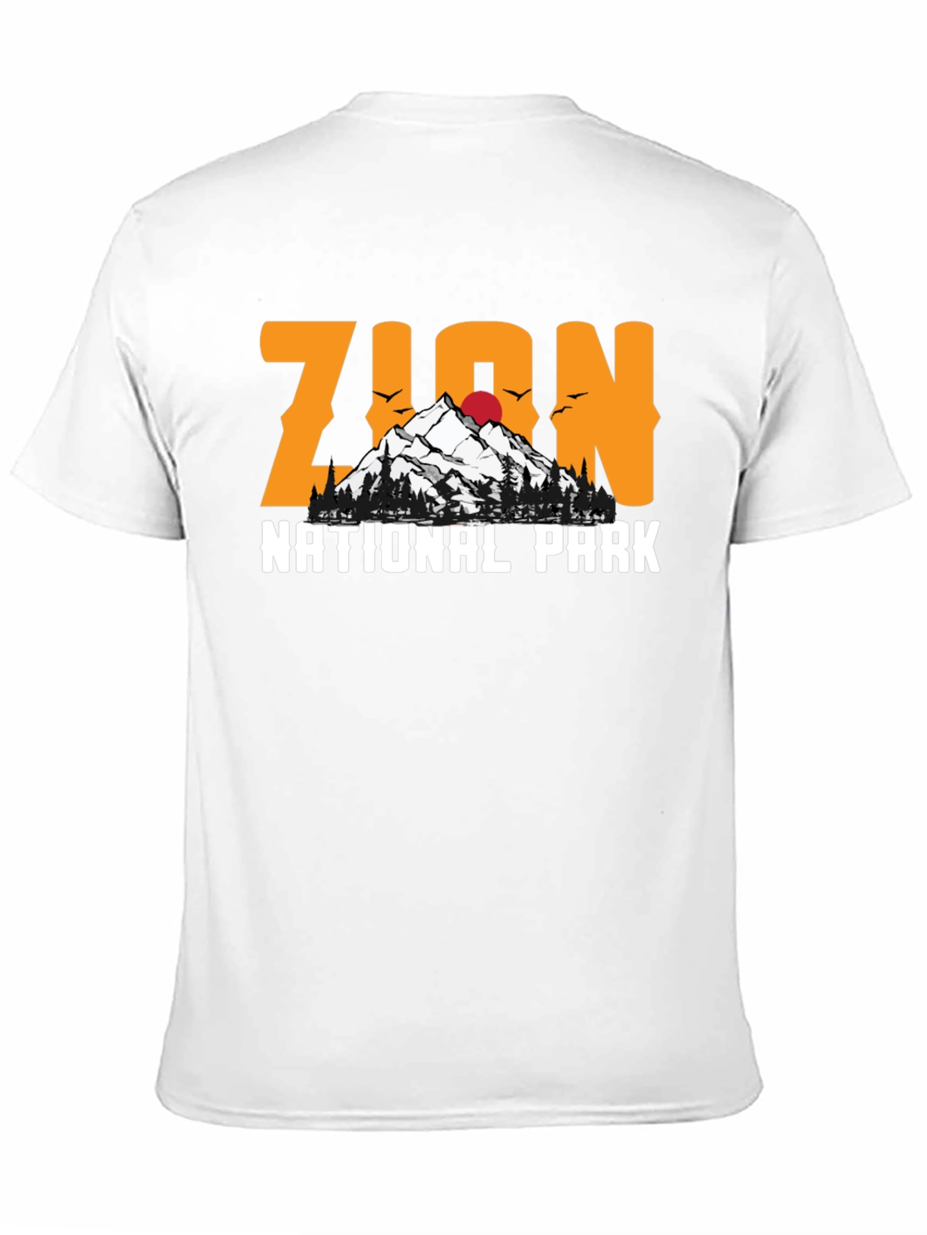 Zion National Park Graphic Tee - Black