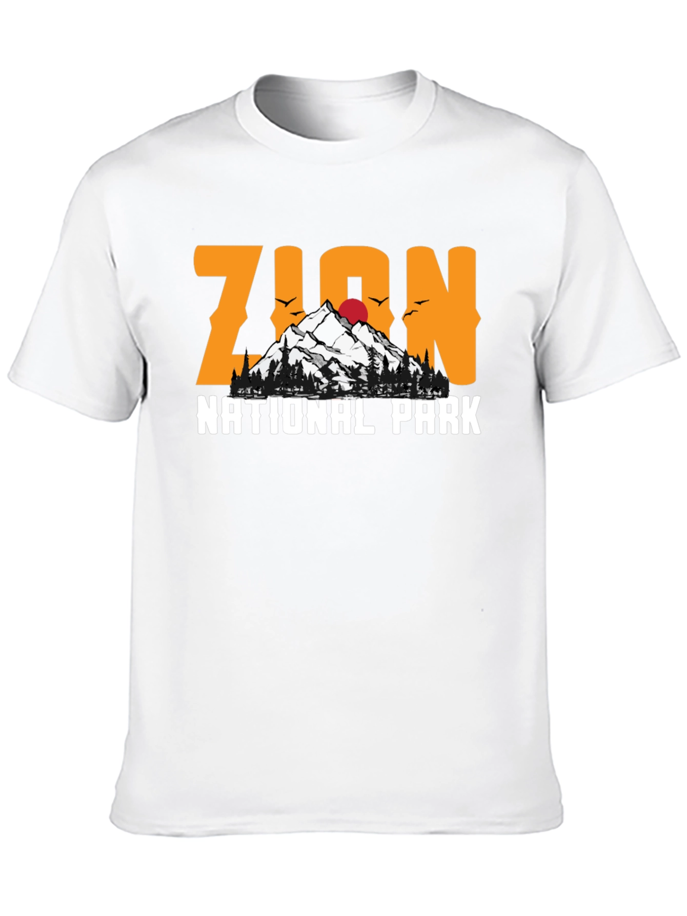 Zion National Park Graphic Tee - Black