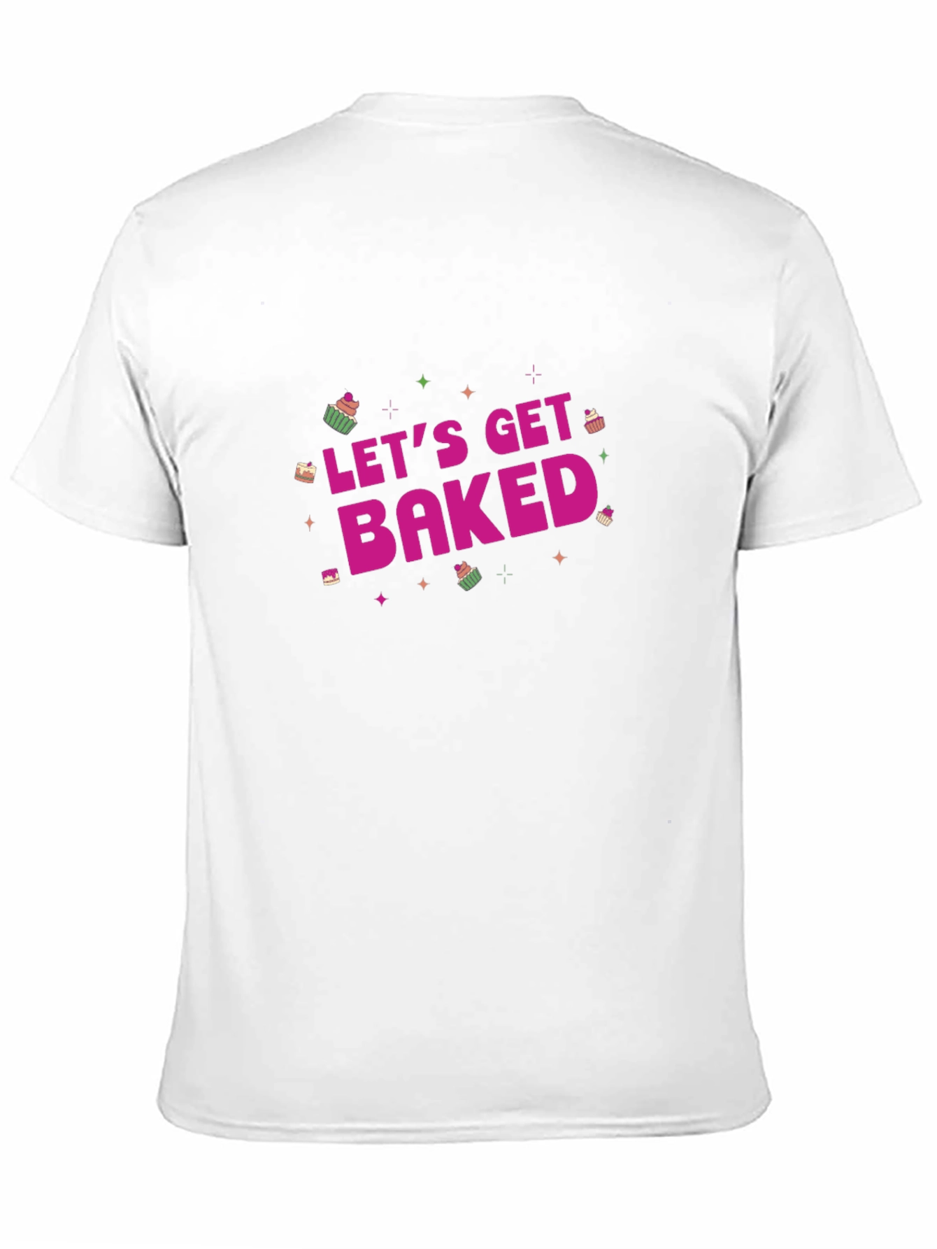 Lets Get Baked Cupcake T-Shirt