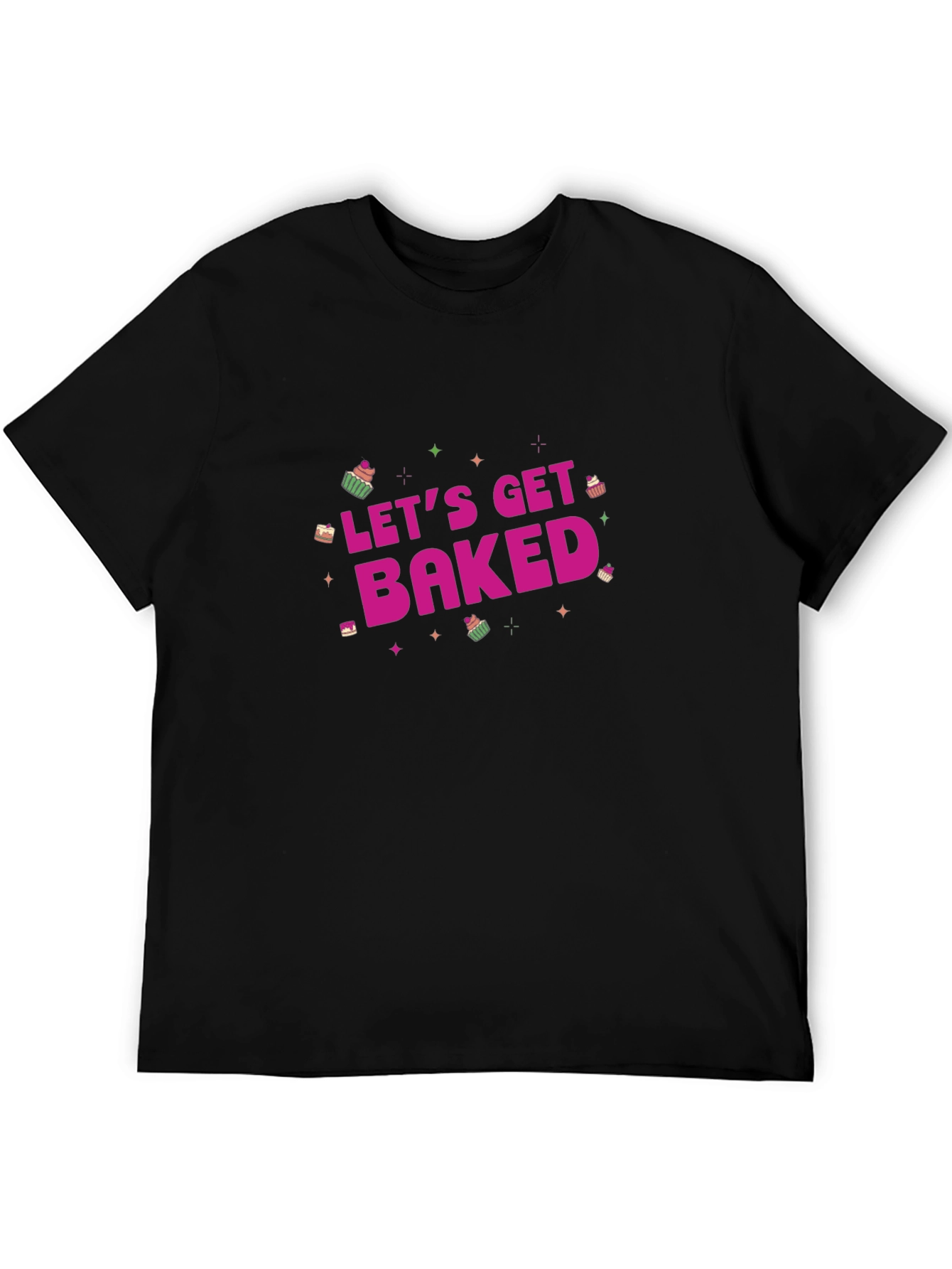 Lets Get Baked Cupcake T-Shirt
