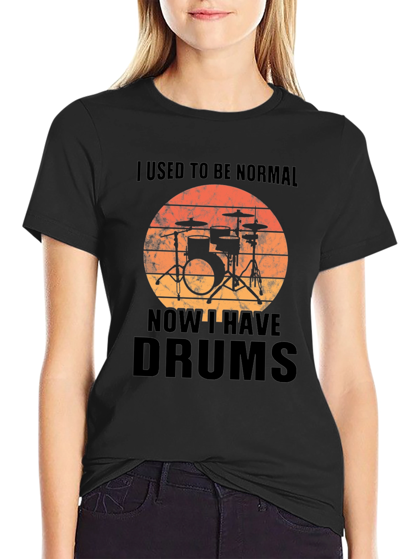 I Used To Be Normal - Drums T-Shirt