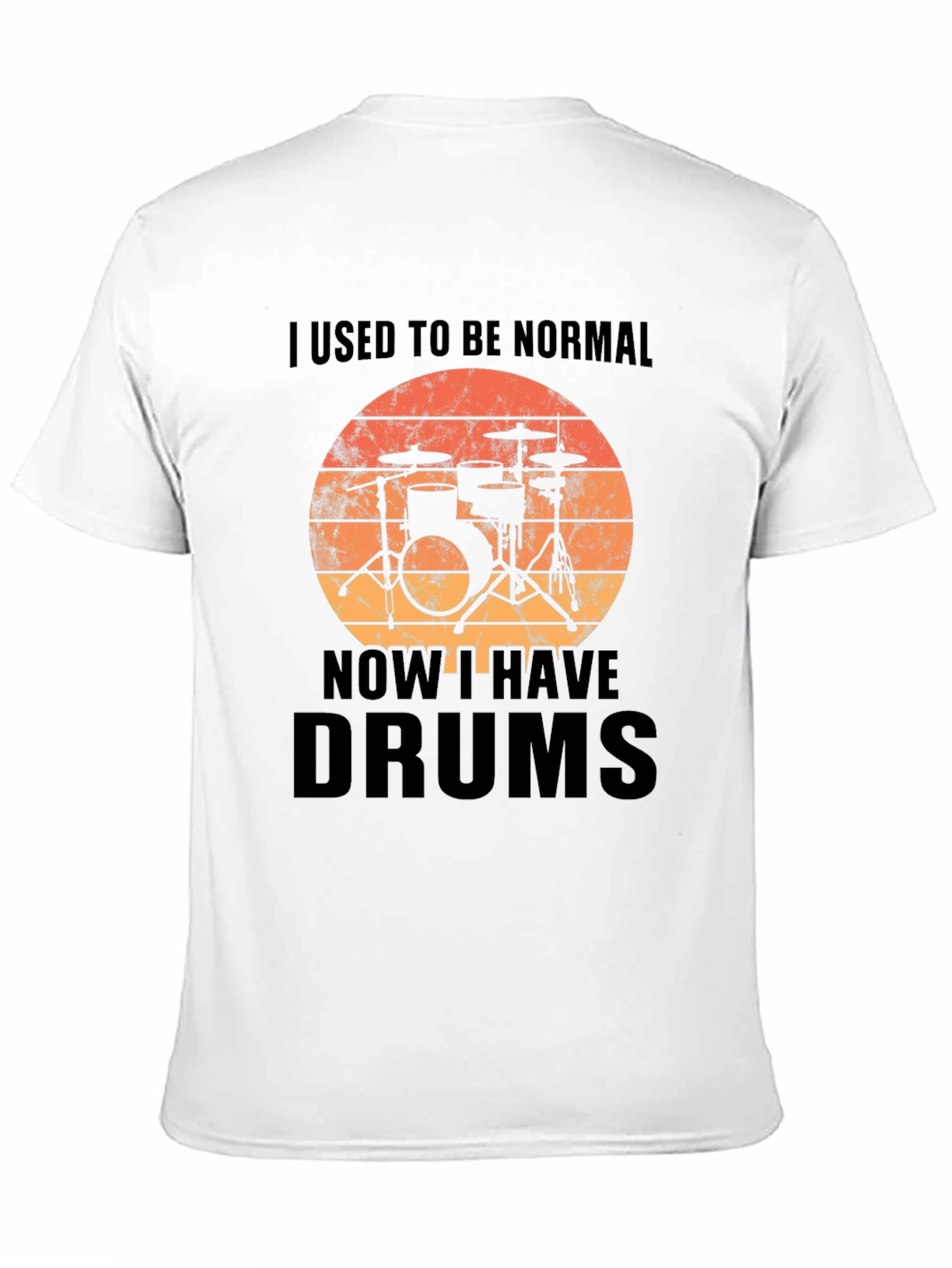 I Used To Be Normal - Drums T-Shirt