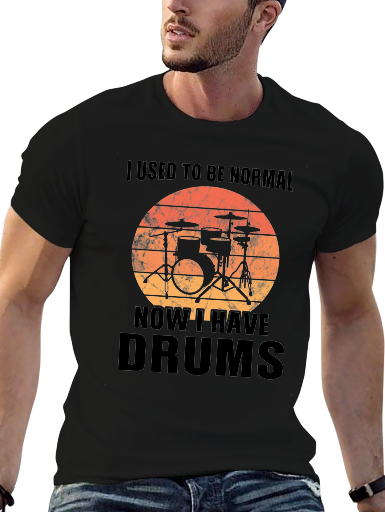 I Used To Be Normal - Drums T-Shirt