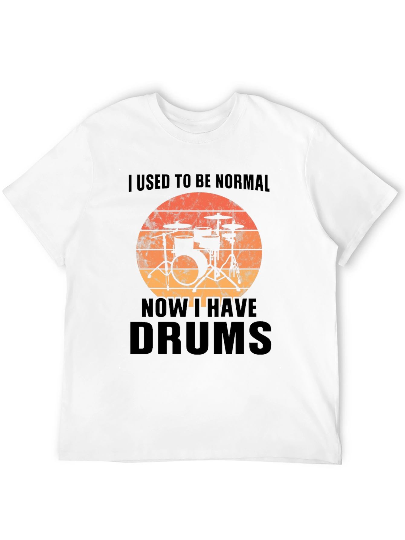 I Used To Be Normal - Drums T-Shirt