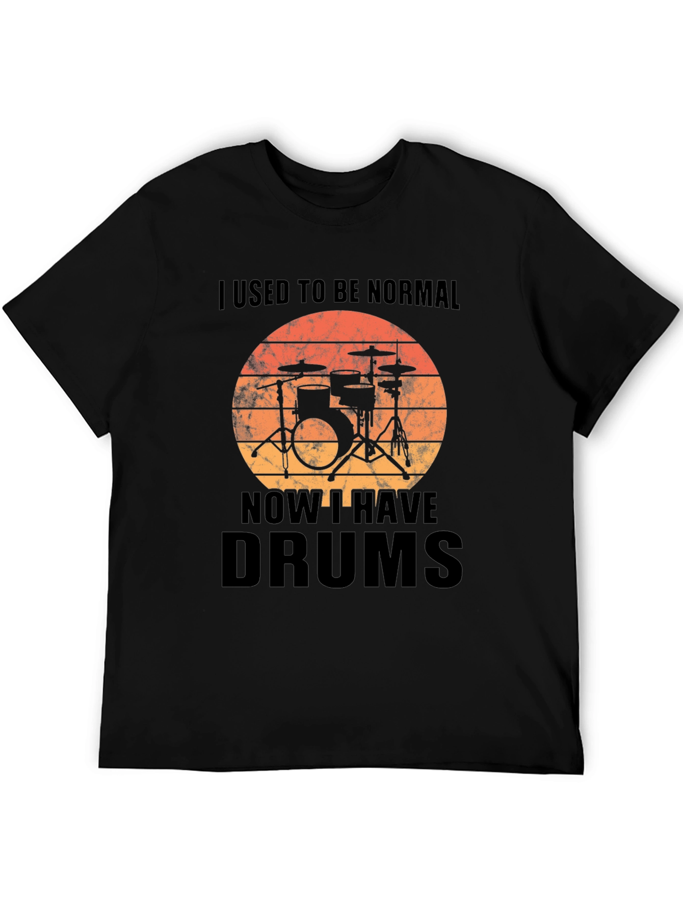 I Used To Be Normal - Drums T-Shirt